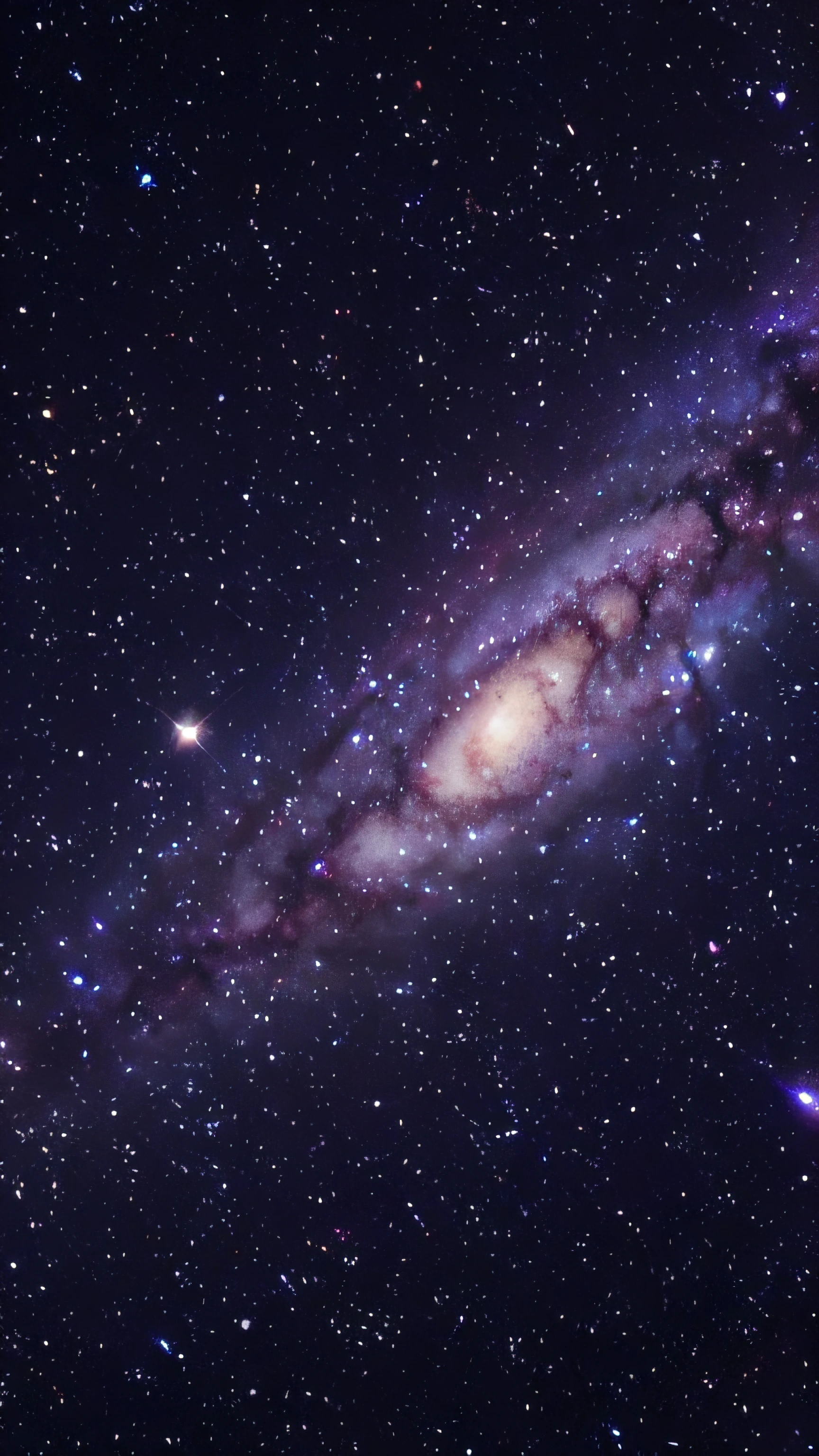 arafed image of a galaxy with a bright purple star in the middle, andromeda galaxy, andromeda, on a galaxy looking background, galaxy in background, galaxies in the background, near a galaxy, space galaxy, galaxies in background, galaxy in the night sky, massive galaxy, space photography, background galaxy, galaxy in the sky, space photo, galaxy in the background