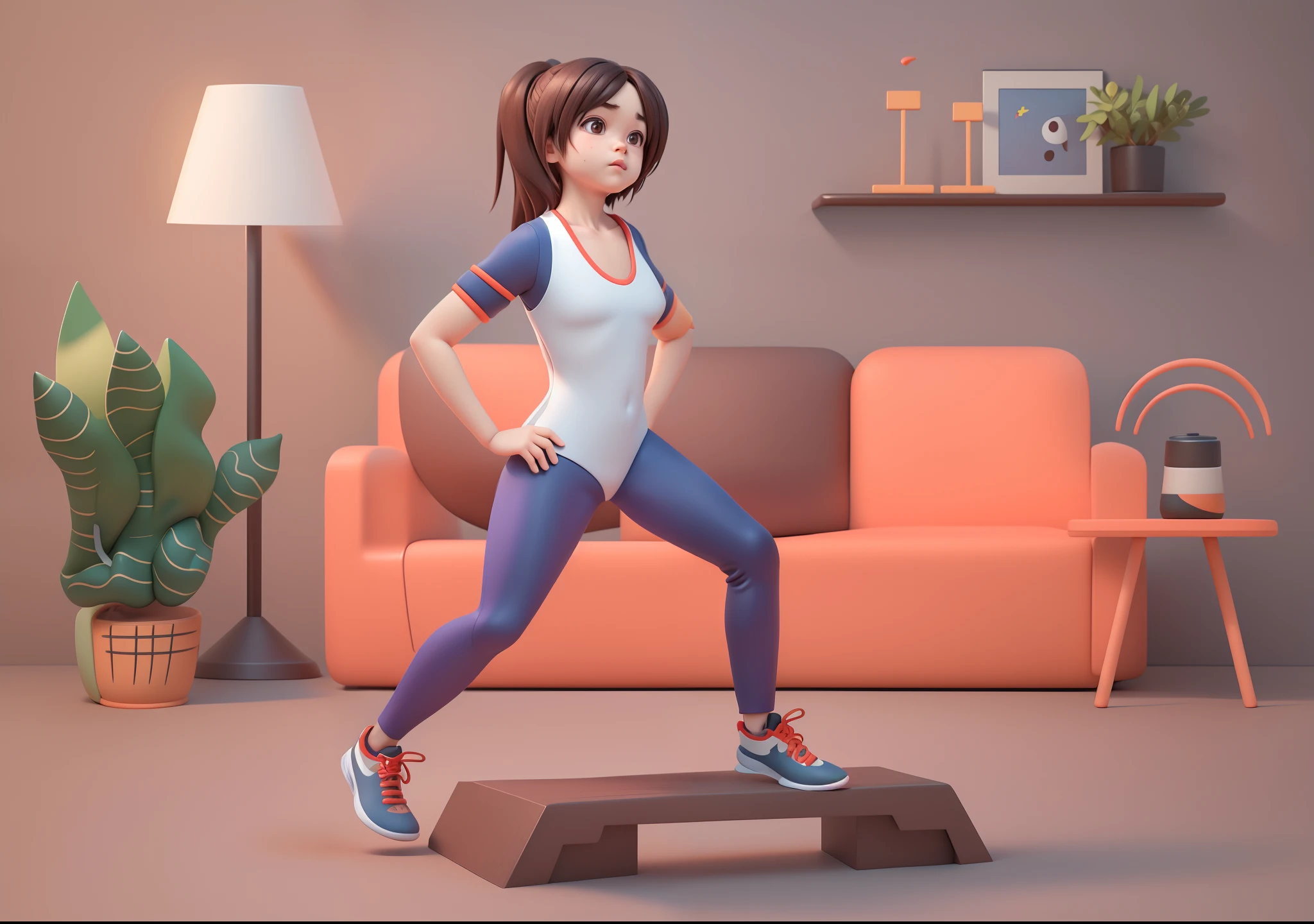 (Pixar 1.23 style) 1 boy ((upper body front, bust shot)), solo, cute ???, brunette, pretty tracksuit, boy, korean child, playground, ((masterpiece, highest quality)), (composite lighting)