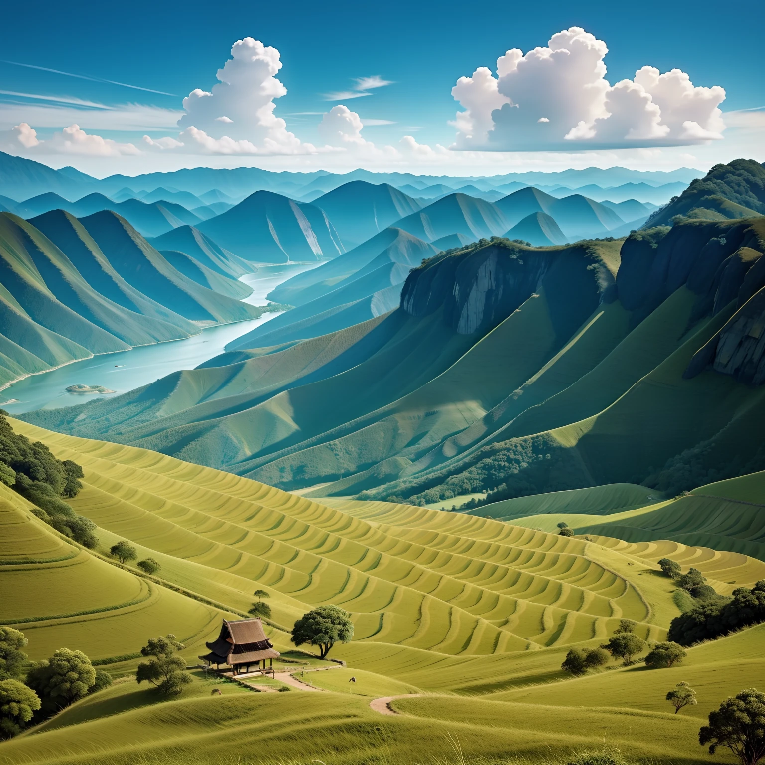 Indonesian landscape