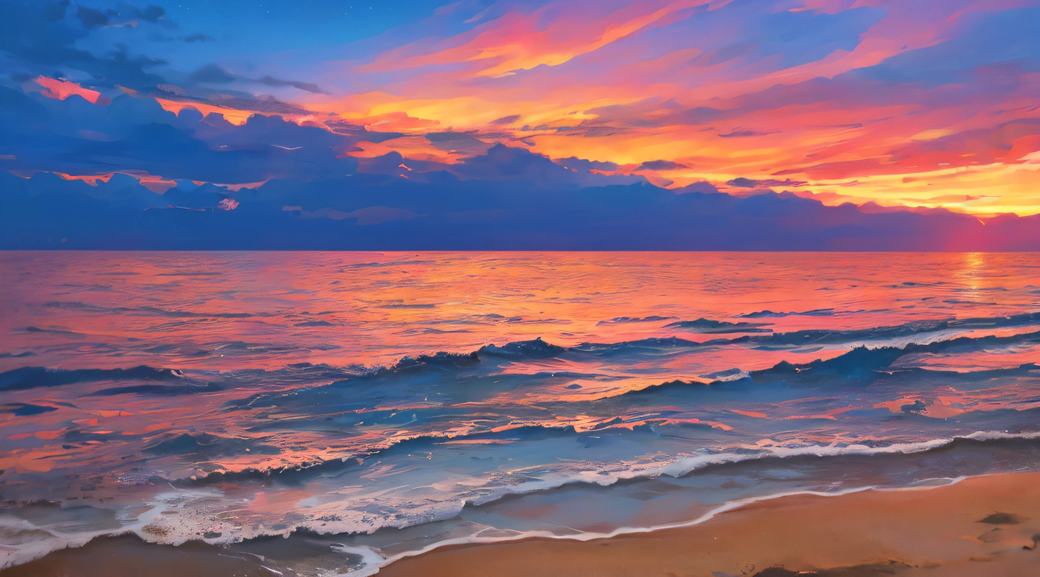 Sunset over the ocean,The waves lapping against the beach, Beautiful ocean, Colorful sunset, Beautiful sunset, beautiful sunset glow, beautiful iphone wallpaper, beautiful sunrise, amazing sunset, Amazing wallpapers, vibrant sunset, sunrise colors, Beautiful wallpaper, vibrant sunrise, breathtaking colors, Sunset glow, serene colors, Sunset colors, Colorful sunset!!, beach sunset background, very beautiful photograph of, Sunrise