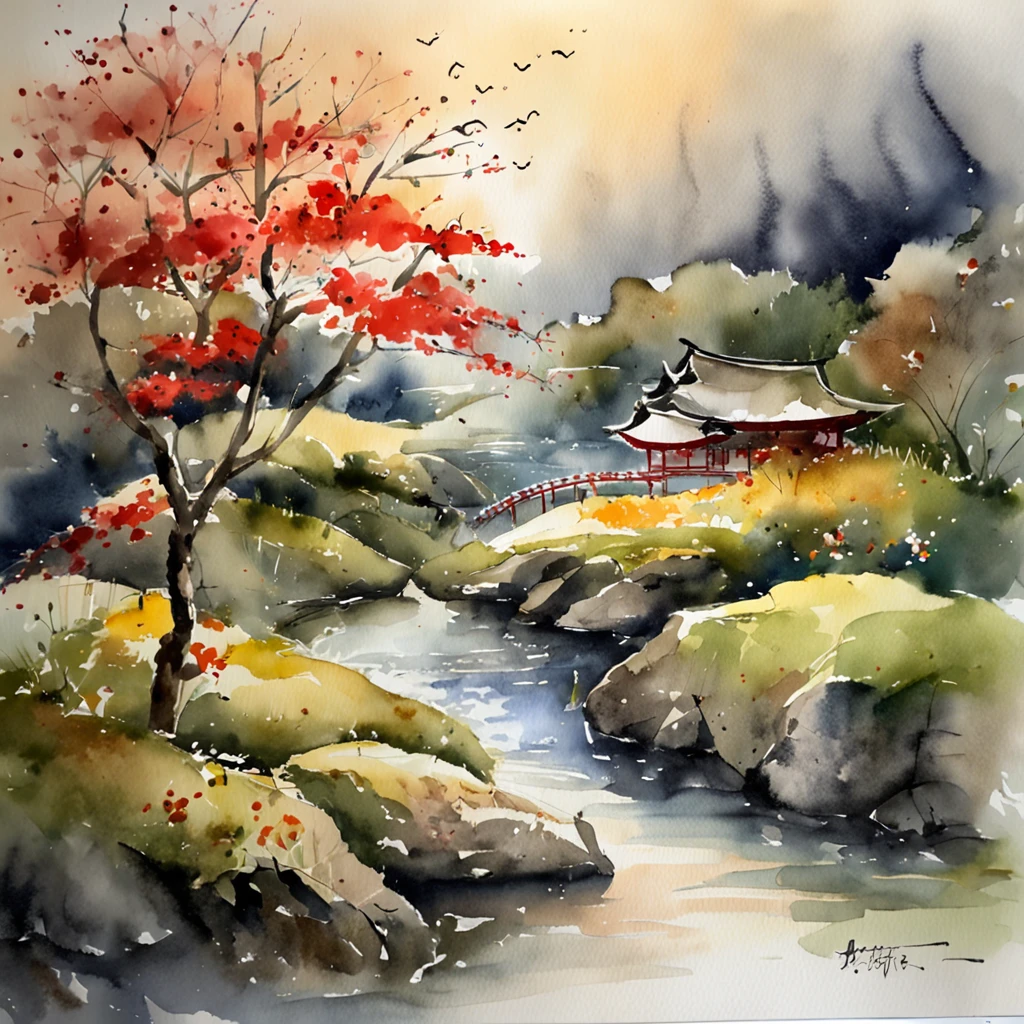 jpn、Spirit Stream、dark night、The custom of pouring cuboid lanterns into the river、Flows a lot、dark night、The light of the lantern sways slowly、Masterpiece、realisitic