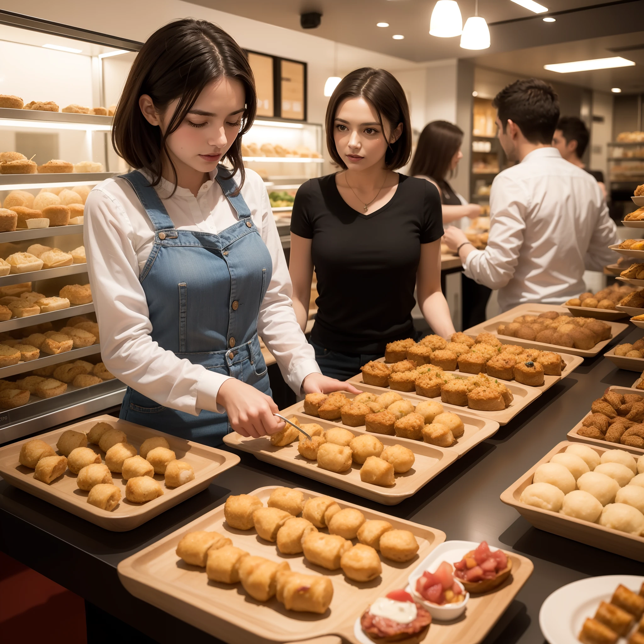 Women and men in Pintxos Bal