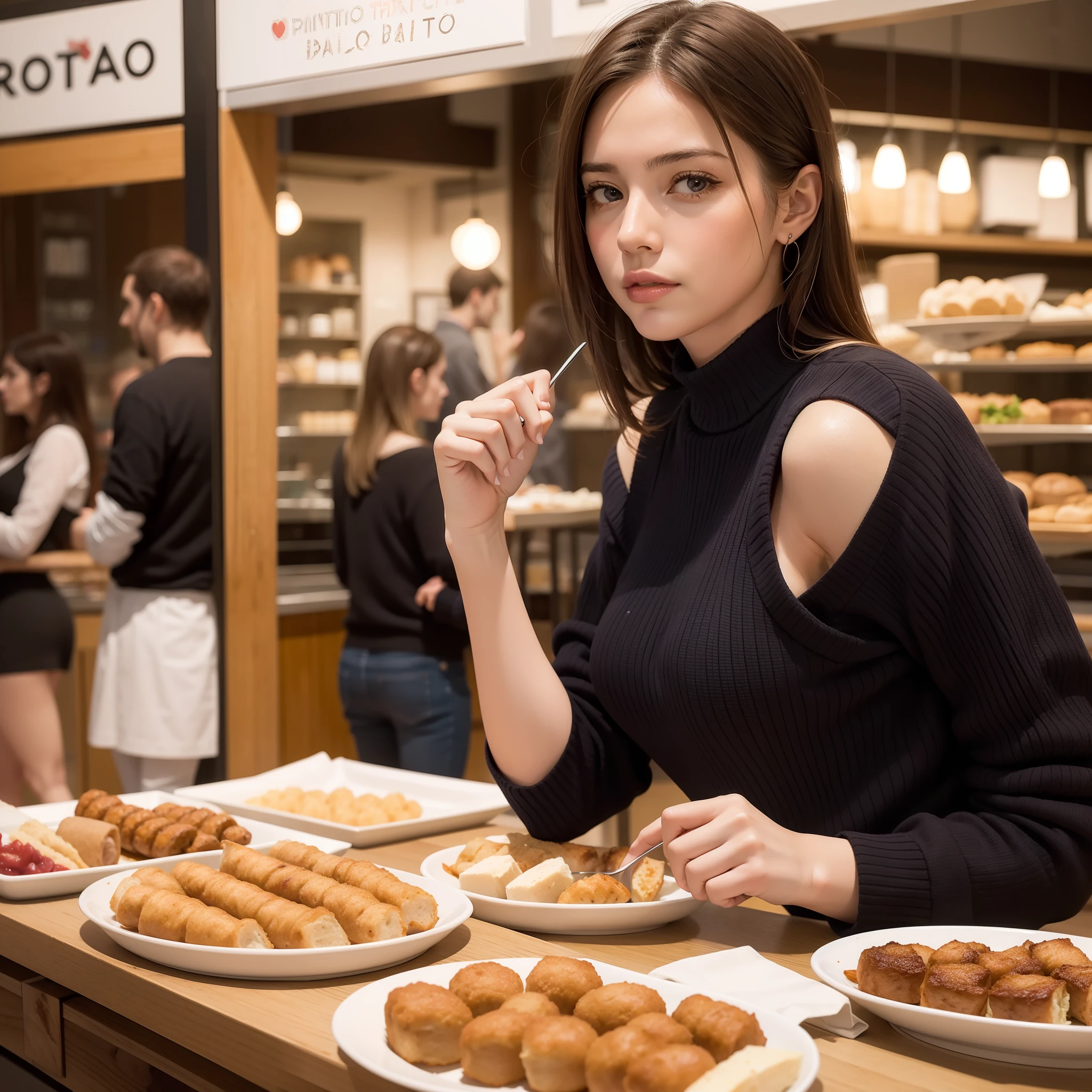 Women and men in Pintxos Bal
