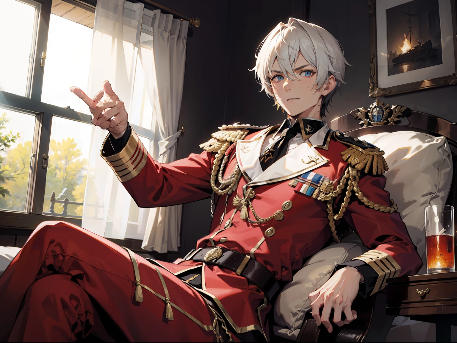 The older brother was a hussar general