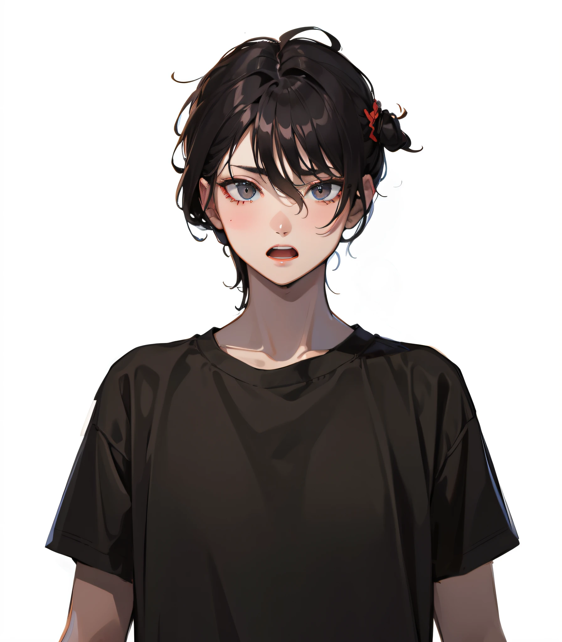 open mouth