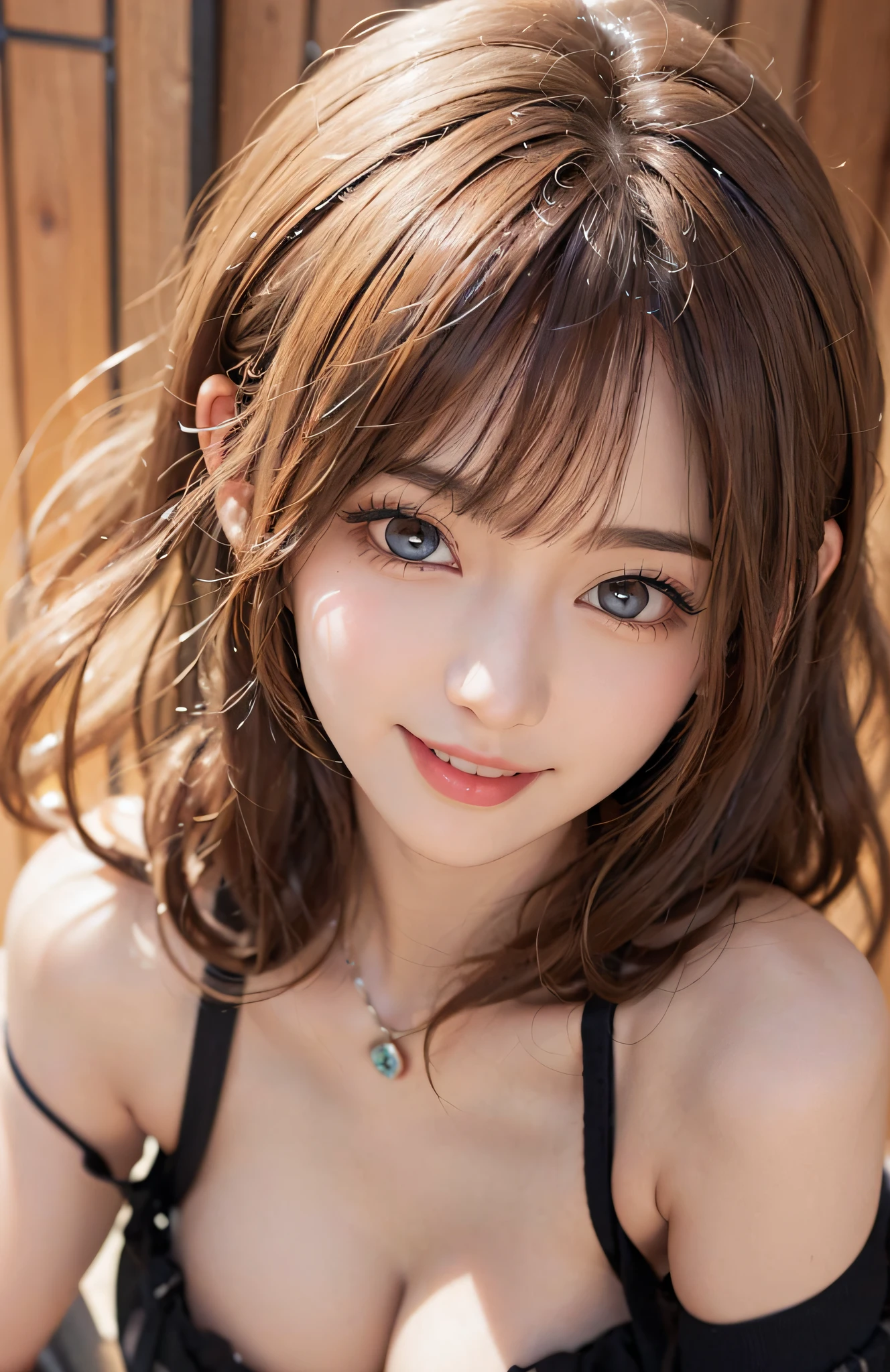 (A hyper-realistic)、(illutst)、(A high resolution)、(8K)、(richly detailed)、(Best Illustration)、(beautifully detailed eyes)、(beste-Qualit)、(ultra hyper-detailed)、(masterpiece)、(wall-paper)、(detailed faces)、独奏、a 1 girl、fullllbody、(Burst breasts:1.5)、Complex summer clothes、Stage costumes、mini-skirts、frilld、Ren Hao、female idol、Eyes on the viewer、Detailed eyes and mouth、detailed faces、stage、lowkey、pureerosfaceace_v1、Happy smiling face、a blond、Clean bangs、Beautiful teeth alignment、Blushing cheeks、