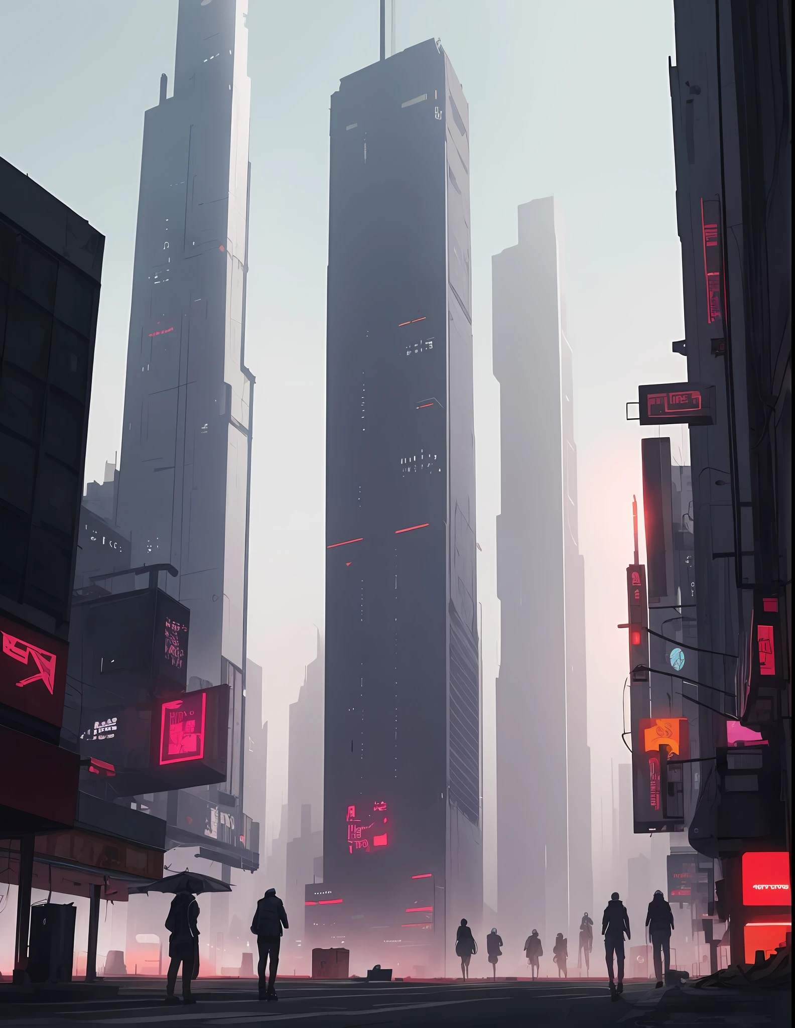 See a ruined city through the perspective of a camera that has fallen to the ground,zombie,The city collapsed,panicking,Apocalyptic atmosphere ,rainy evening,Blood Moon,Ray traching,hyperreaistic,cyber punk style,Paralyzed streets,Bodies scattered in the streets,Garbage everywhere,Broken building windows