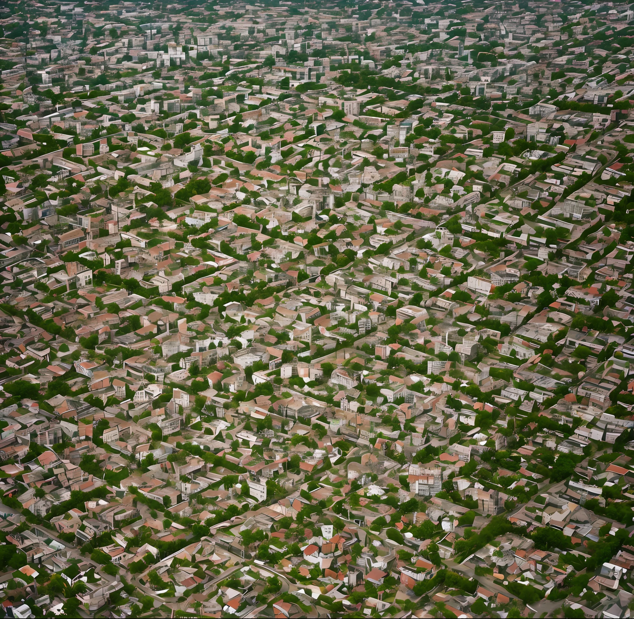 Forested city scenery with lots of debris and fire hydrants., Posts - Apocalyptic City Roads, The city was destroyed in the background., Posts - Apocalyptic City, Abandoned dystopian cities, In the post-apocalypse, In a post-apocalyptic city, Crumbling outdoor urban landscape, The dark and abandoned streets of the city, In the scenery of a crumbling city., destroyed city, Apocalypse City, Post Apocalypse Road,Top view