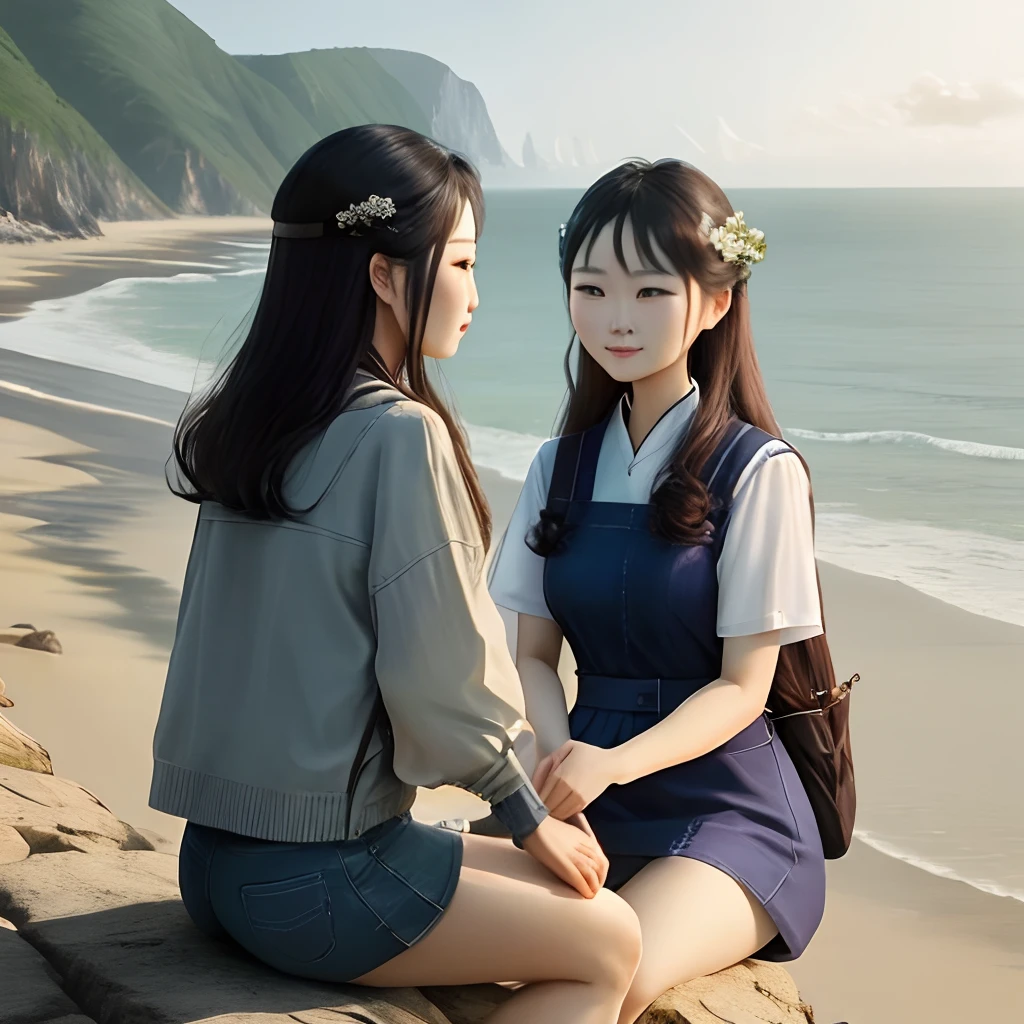 Stunning coast,Beautuful Women,比基尼