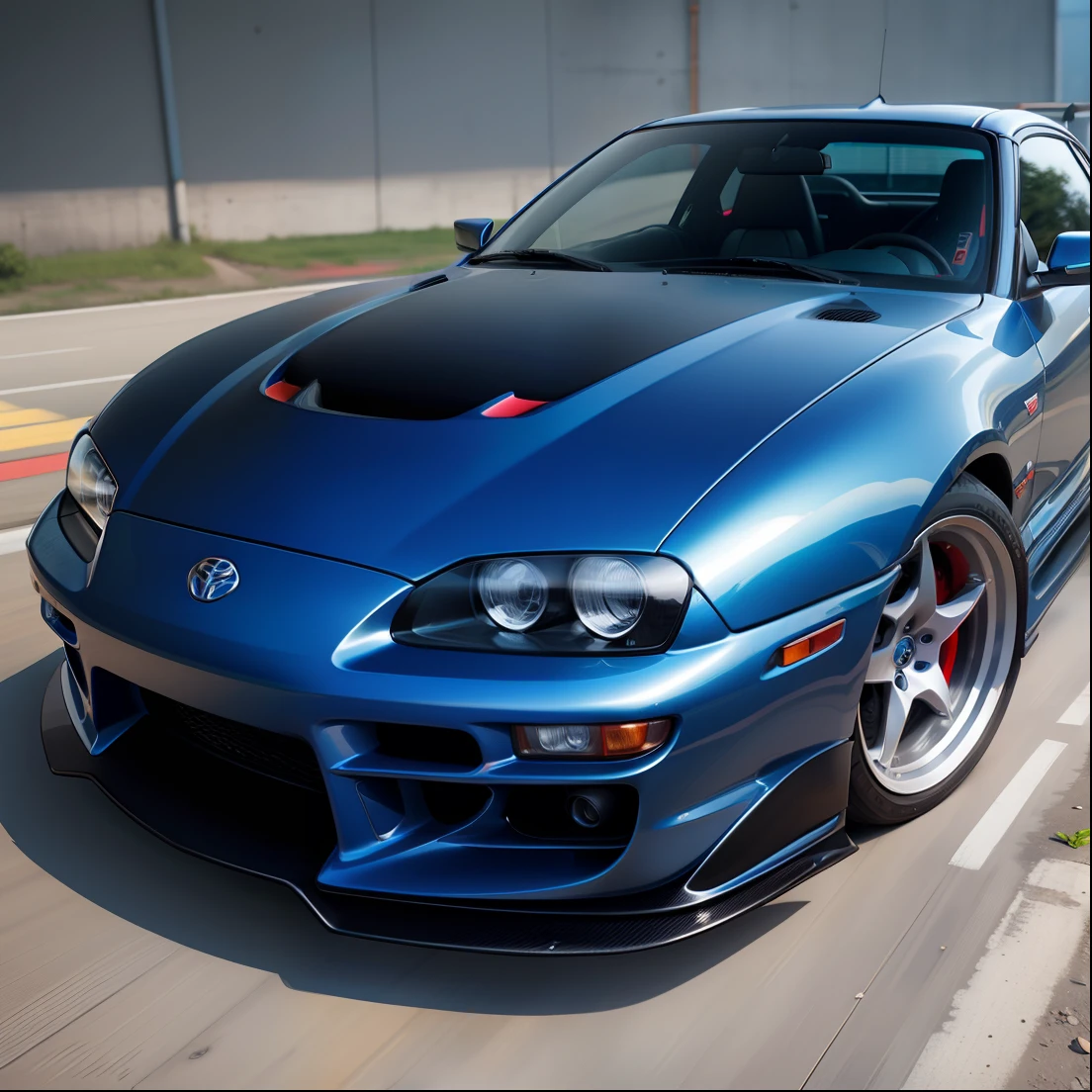Toyota supra mk4, detailed, realism