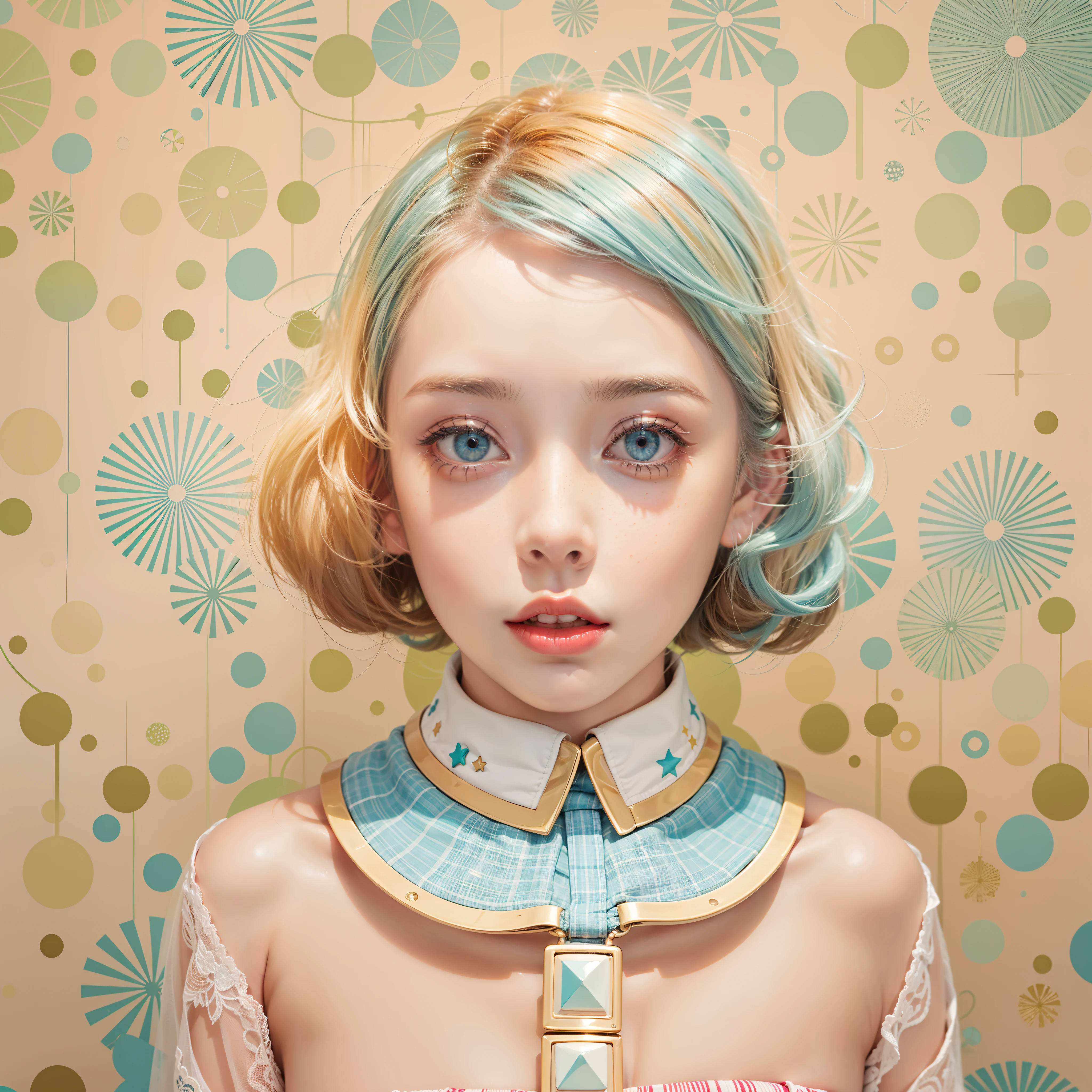 girl、Photo、Fantastical、Pop Color、Loretta Lux、flat-colors、hitornfreckles、pop music、surrealism、