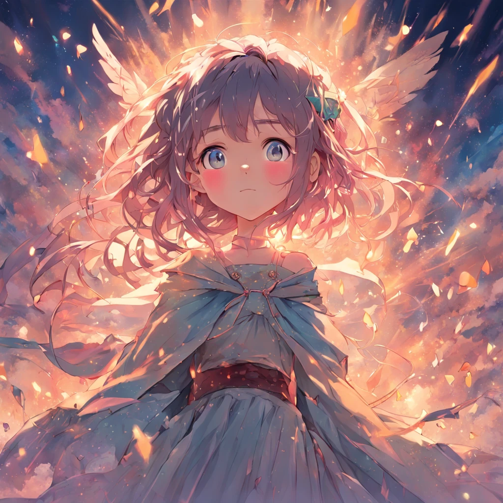 masterpiece,best quality, fairy tale, a young girl magical adventure