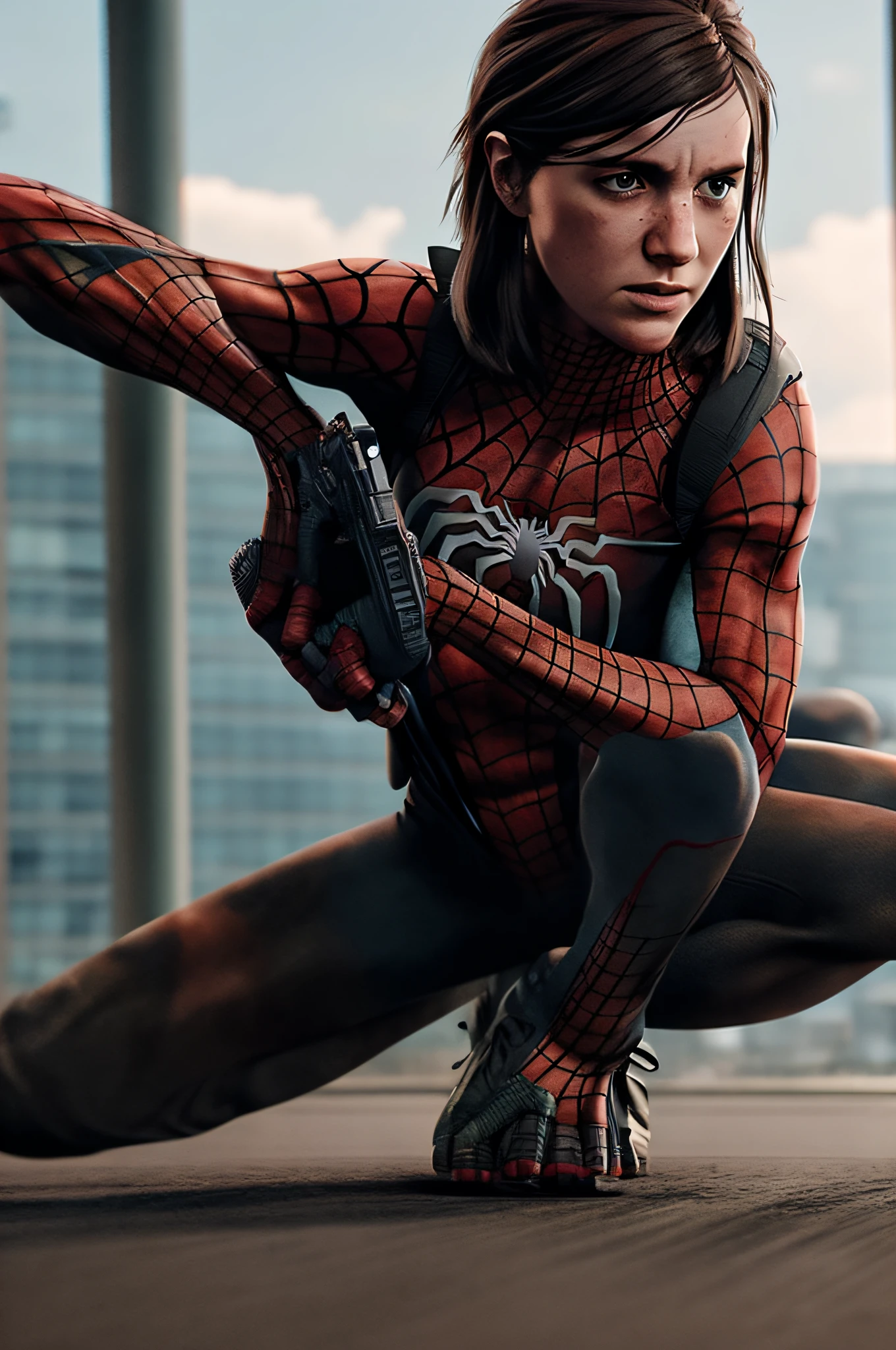 Ellie Williams, the last of us, spiderman