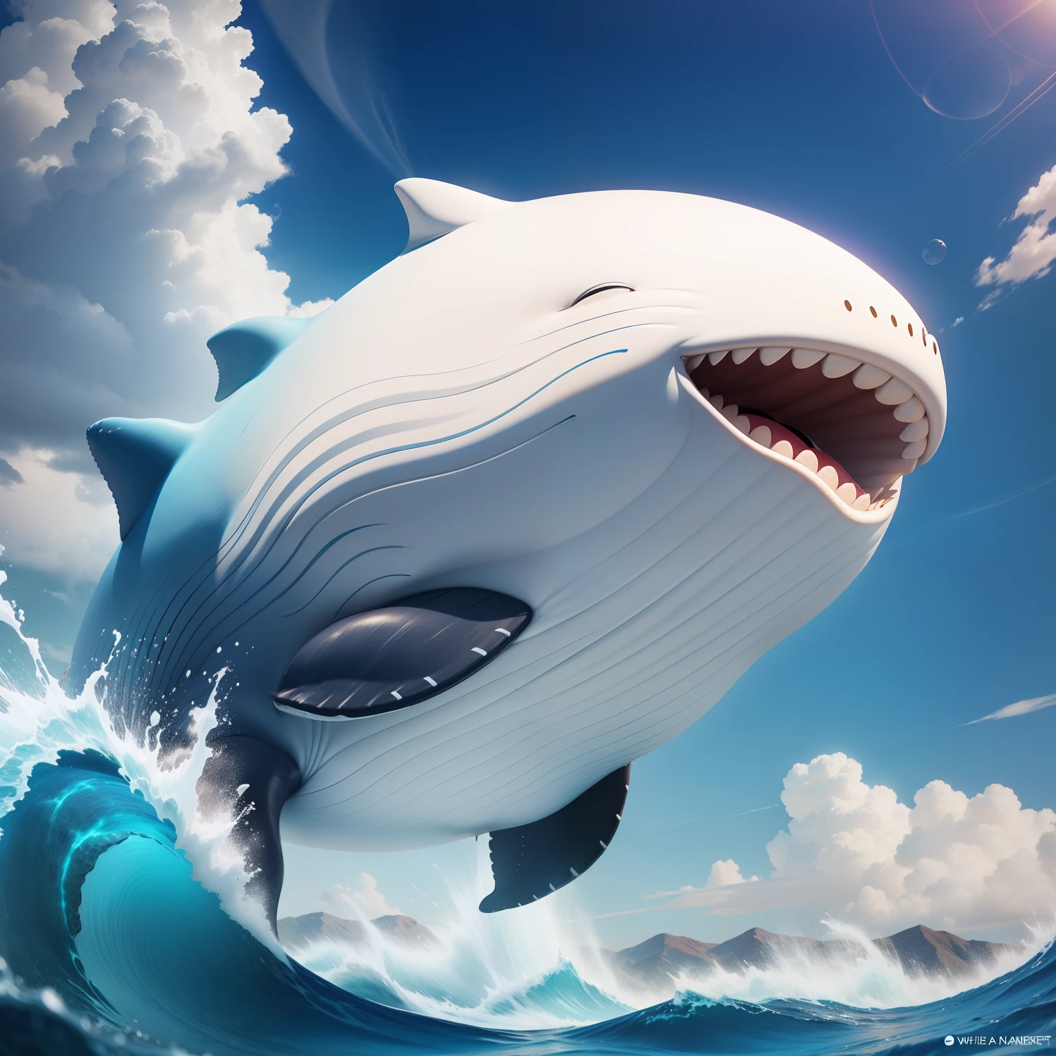 Whale anime characters