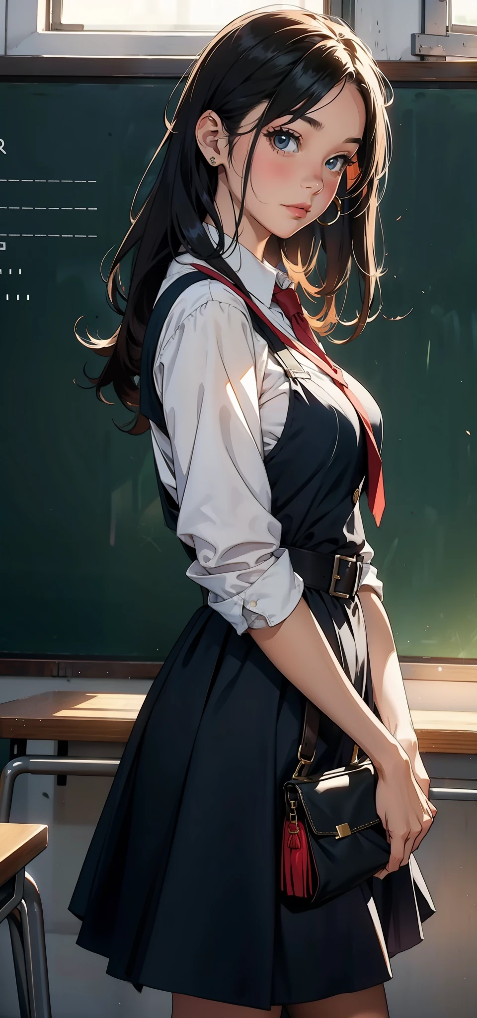 Teacher, girl, dress