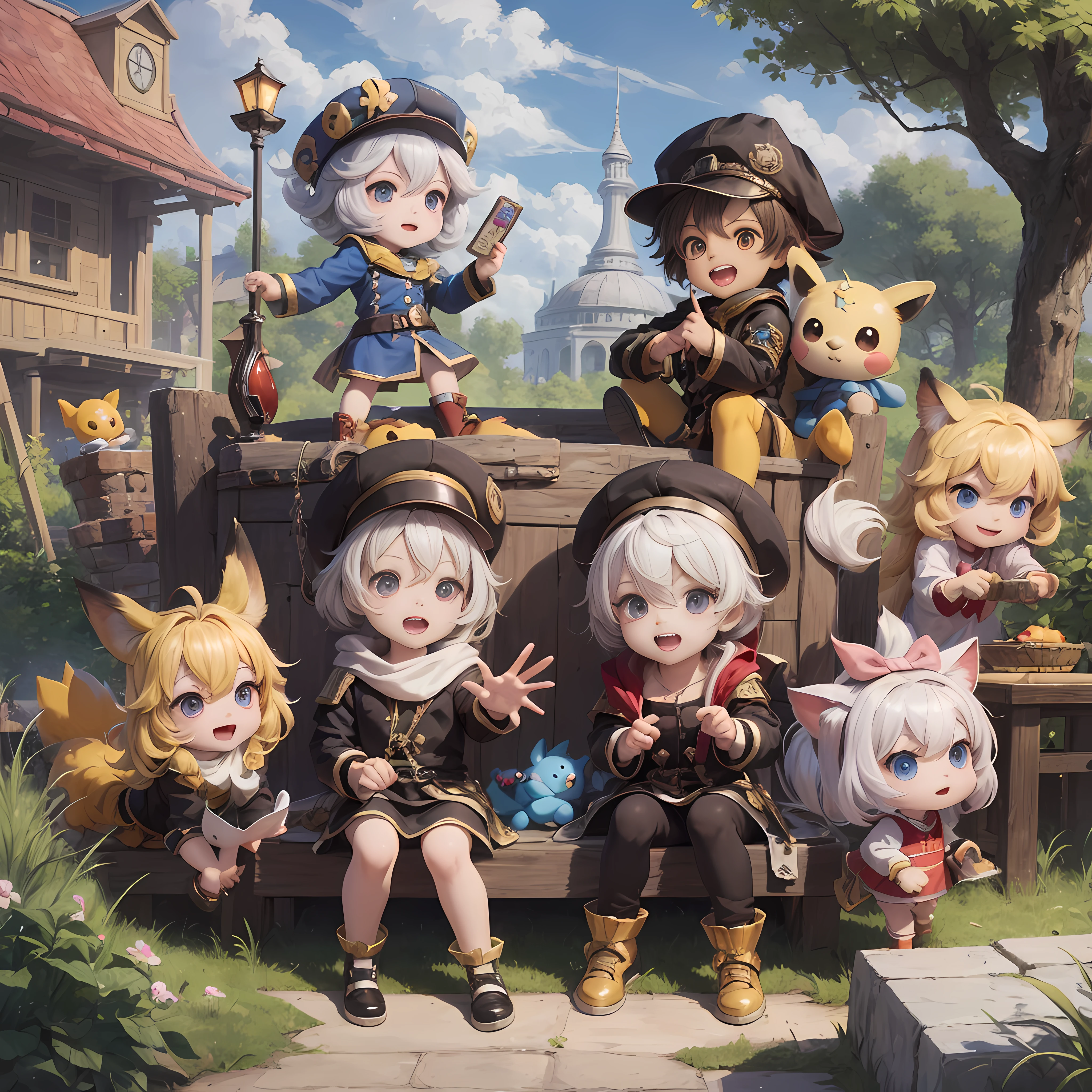 Most of the characters in the MapleStory series are cartoonish characters, and the overall ones are very cute and cute. The characters in MapleStory 1 and 2 are more concise and clear, full of childlike and affinity, such as flying squirrels, dragons, etc. DOKEV's role is more detailed and complex, and the designers give them more detail and personalization to make them look more realistic. DOKEV's character characters are more animal-based, but their appearance and personality are very diverse, from cute to cool, and some mysterious characters. Overall, the characters in these games are very attractive and allow players to have a richer experience in the game. Bow and arrow Sword