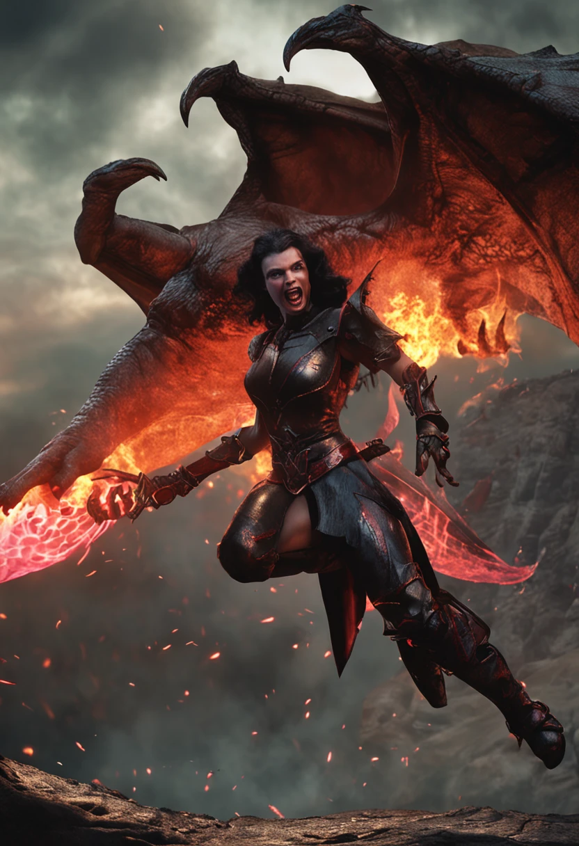 Baldur's Gate 3;The succubus unleashes the fireball technique