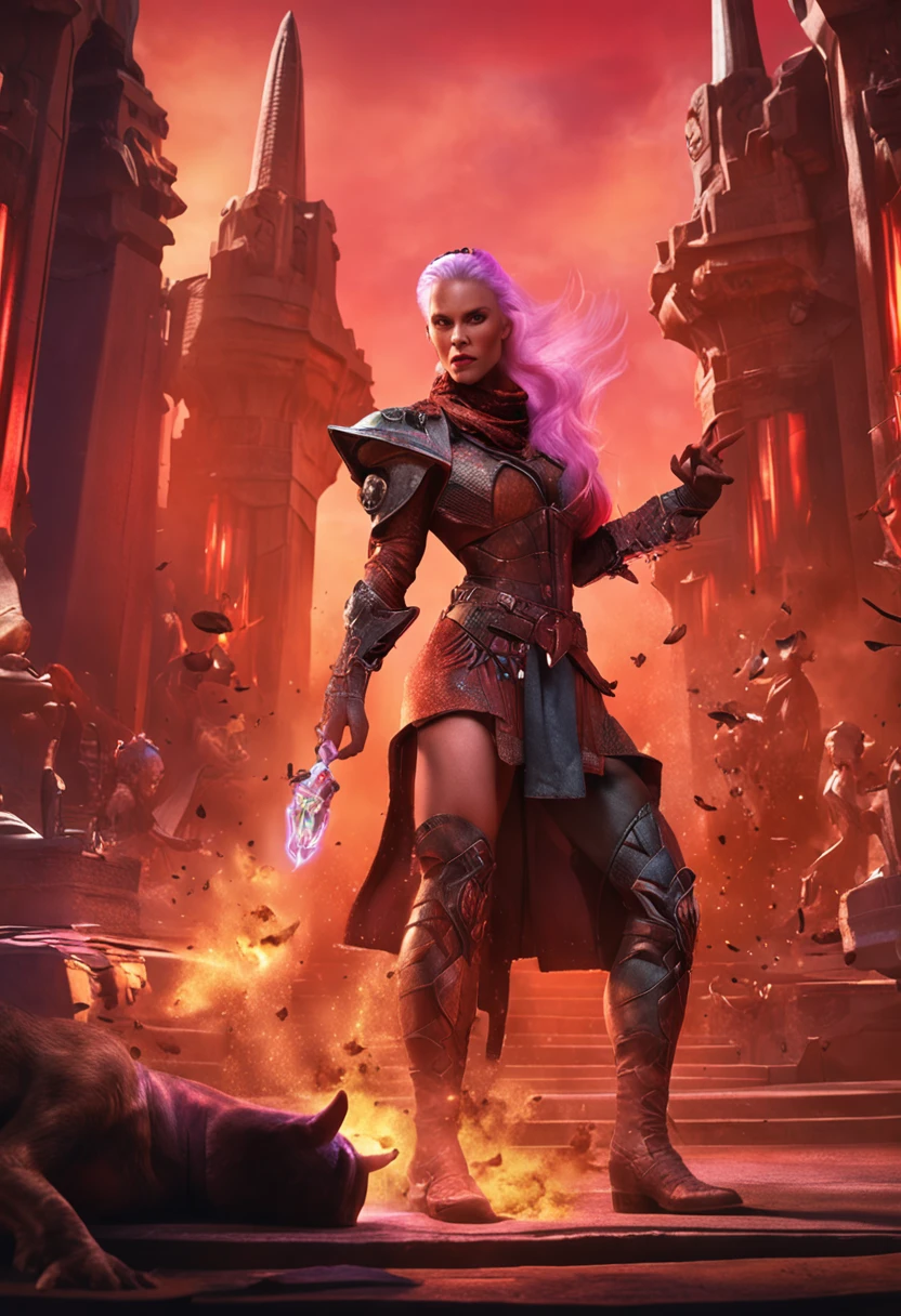 Baldur's Gate 3;The succubus unleashes the fireball technique
