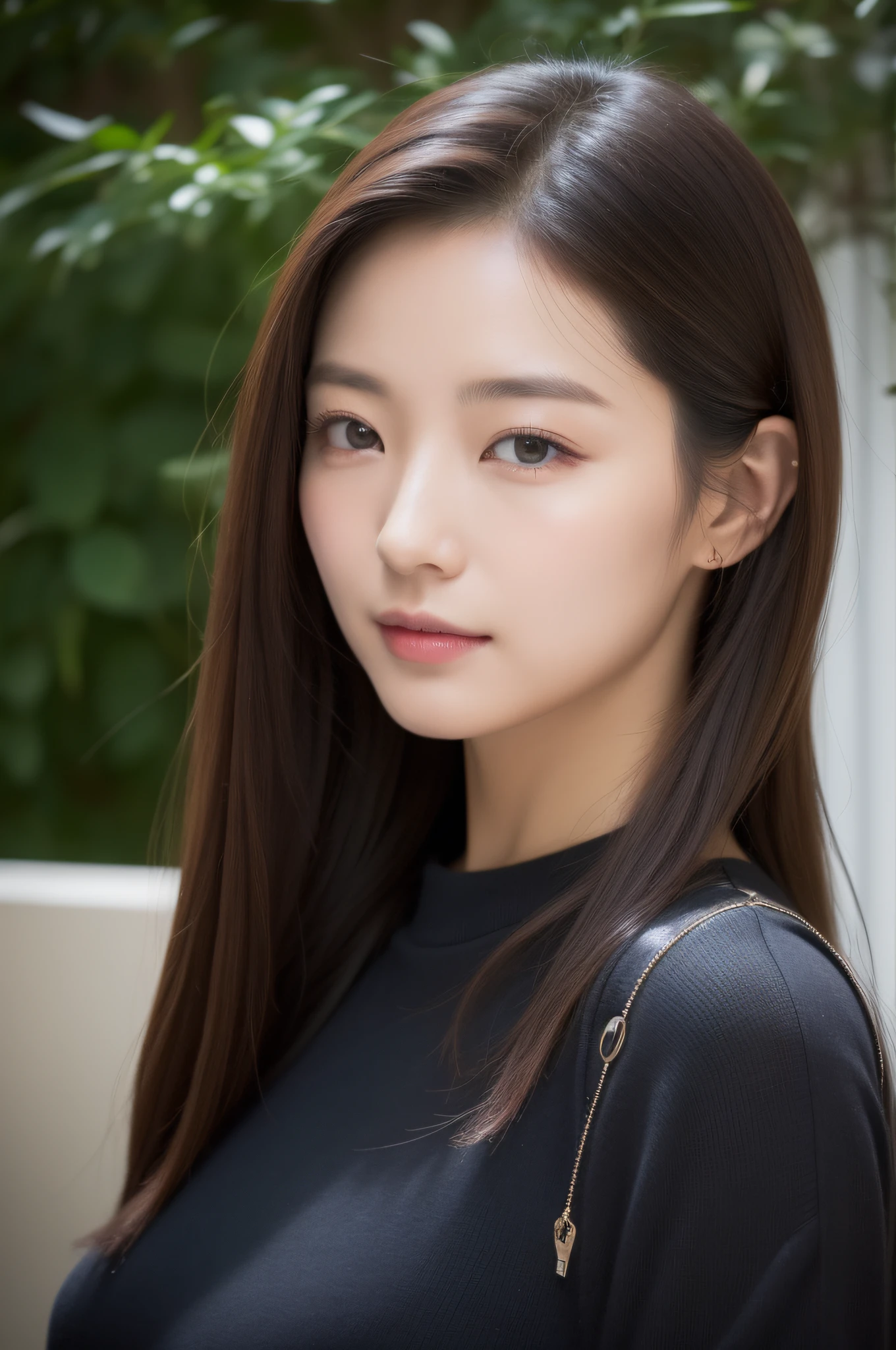 Beautie、One beautiful woman、shinny skin、shiny lip、Electromechanical、near future