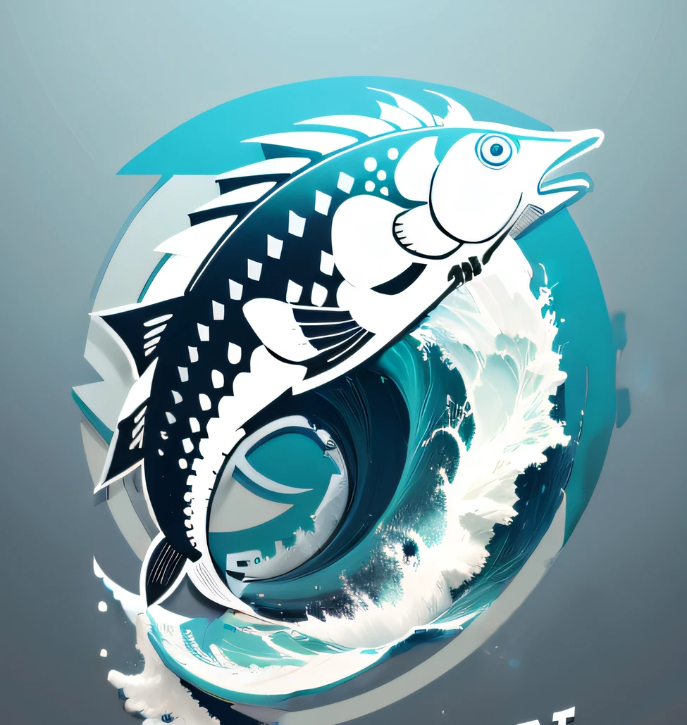 make a shield for a football team, something that reminds you of the sea. O nome do time é Blue Coast. Their founders want a mention for each of them, are in them: Leonardo, Leonardo, Arthur and Felipe put their name or initials on the emblem