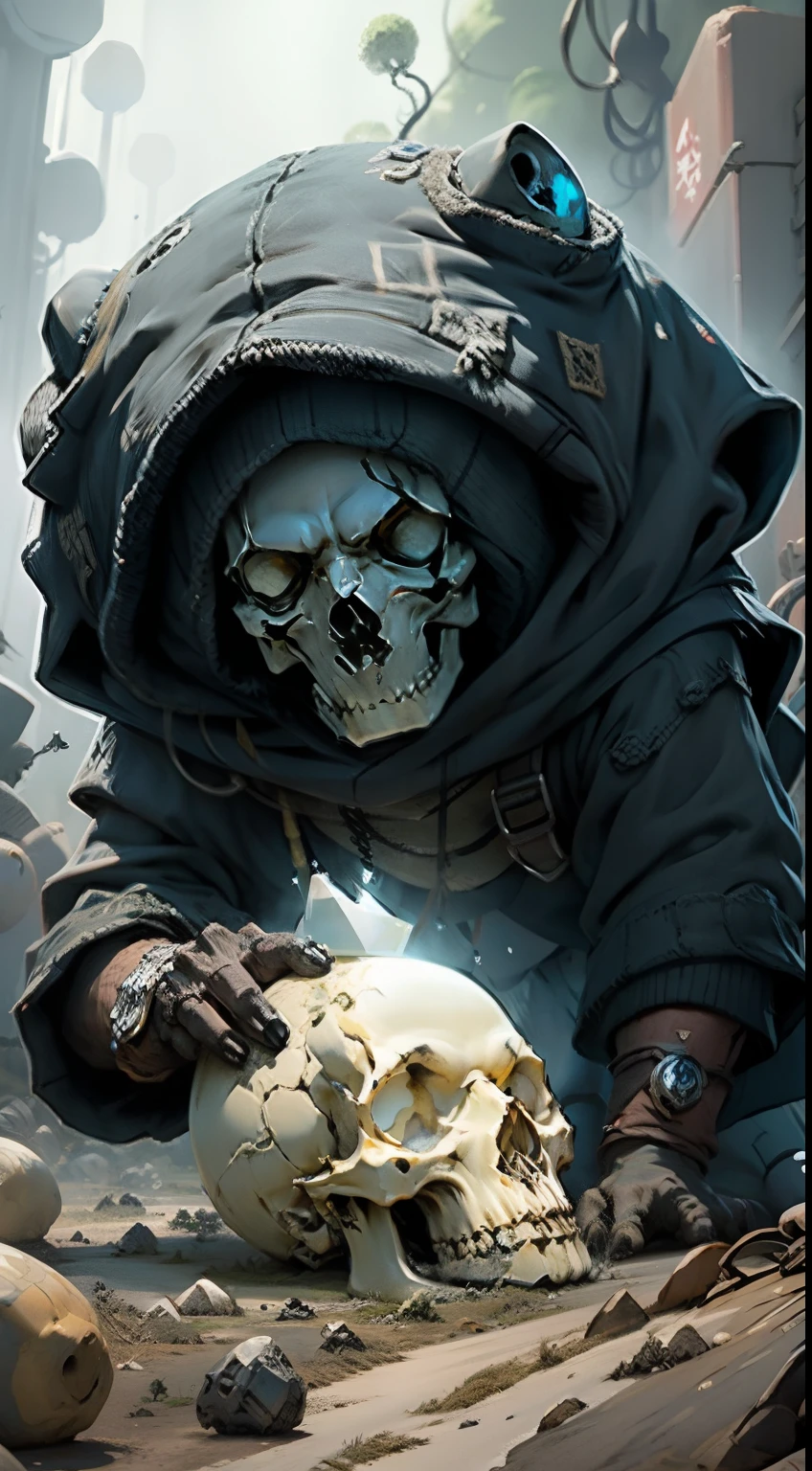 Giant Crystal Blob、Skull