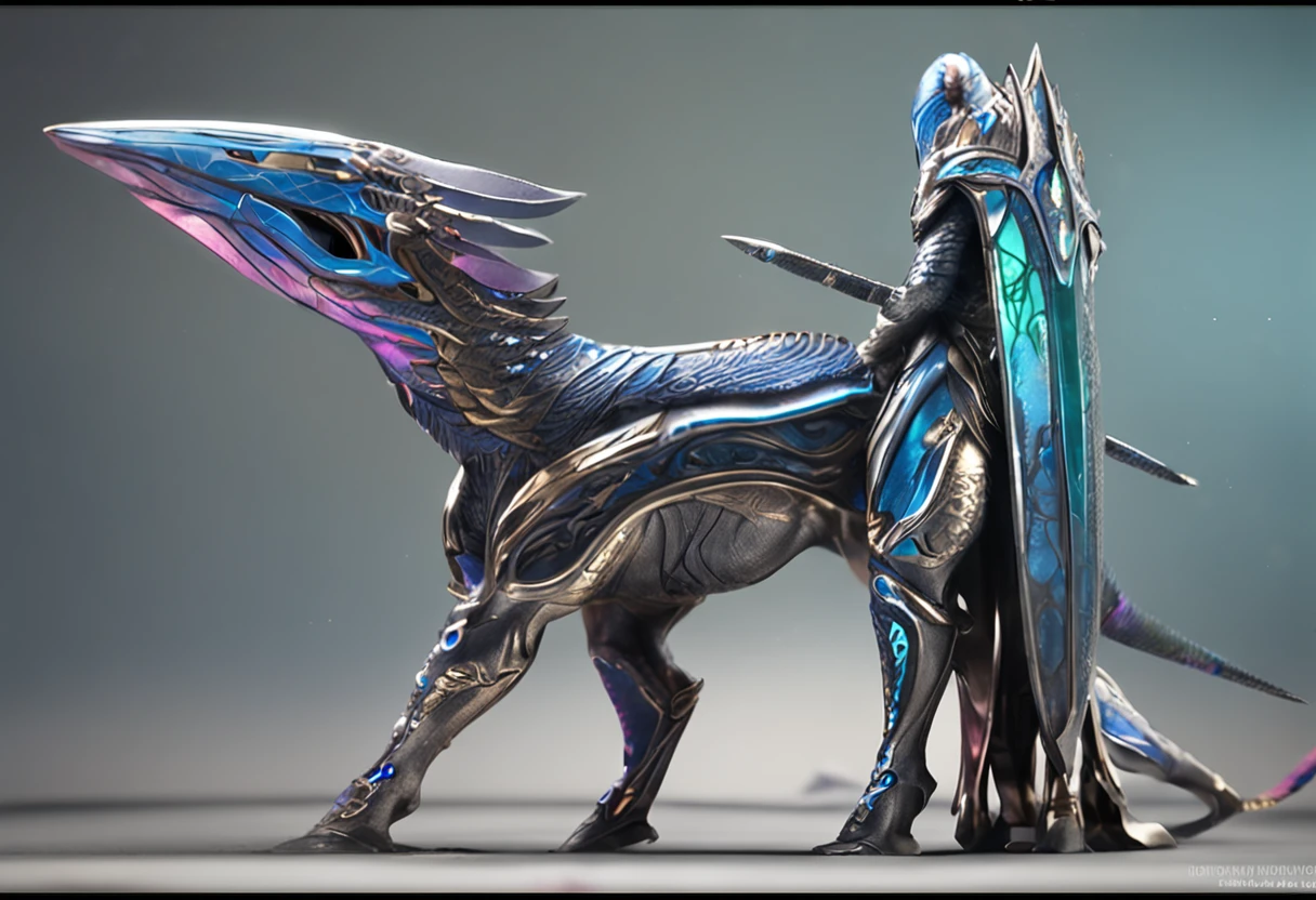 Excalibur, Exquisite handle, The sword body is delicate and exquisitely ornamented,（((The body of the sword is designed with opal and light blue particle effect alien patterns：1.3))), Edge, (The sword body is symmetrically ornamented:1.3), （Excalibur's entire blade is centered：1.3), Mid-range close-up，（Overall silhouette：1.3),（Fantastic landscape painting：1.2), Ultra photo realism, super-fine, 8K,Premium wallpapers，Highest image quality，3D,C4D,Master masterpieces，octane rendering