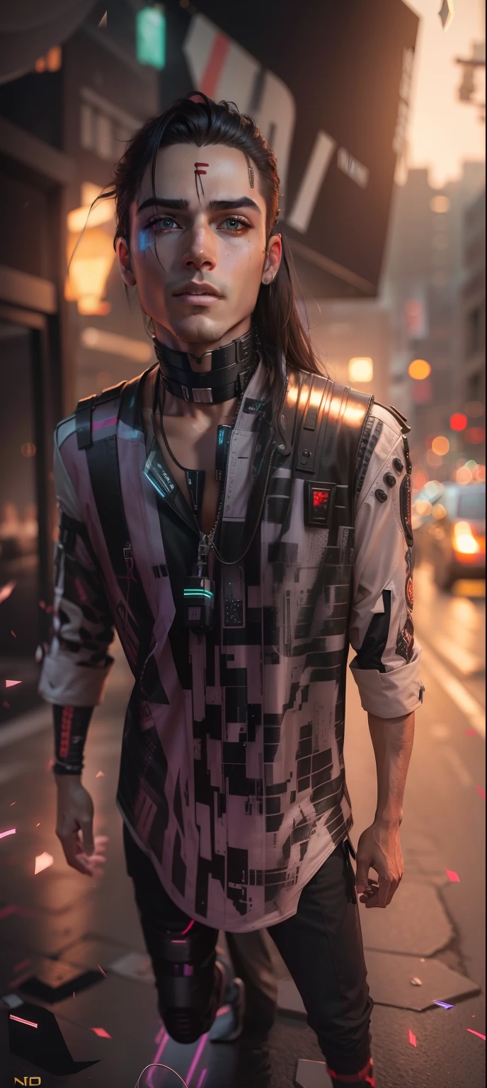 Change background cyberpunk handsome
boy, realistic face, 8k, ultra realistic,same face,long hair