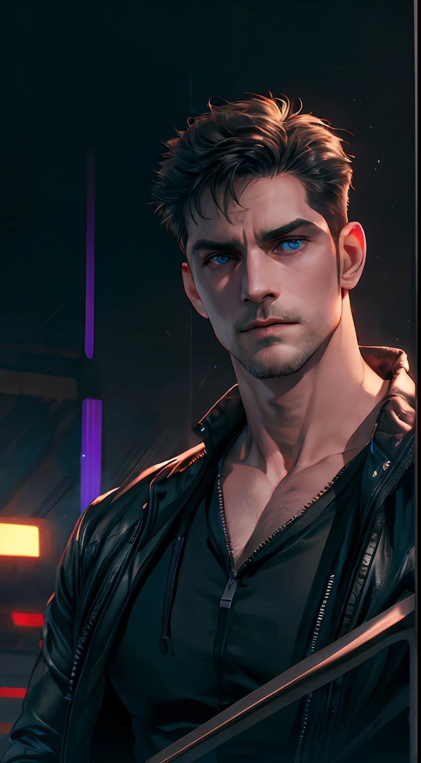 (best quality, masterpiece:1.2), strong shadows, establishing shot of PhilipCipher driving a cool widebody sports car convertible, an older handsome lead actor with a goatee, BREAK
( retrowavetech synthwave darkwave theme:1.1)
Microgeometry, skin elasticity, light scattering through hair, ambient occlusion, multi-layer skin shading, facial muscle simulation, iris and pupil rendering, advanced color grading