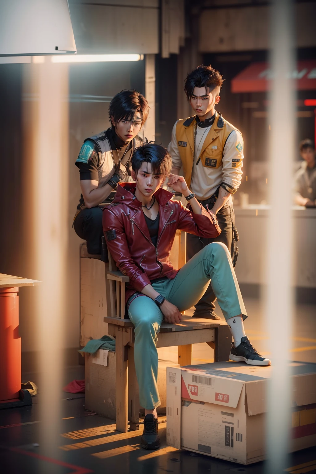 Cheng background cyberpunk handsome boy. realistic face .8k ultra realistic
INFO