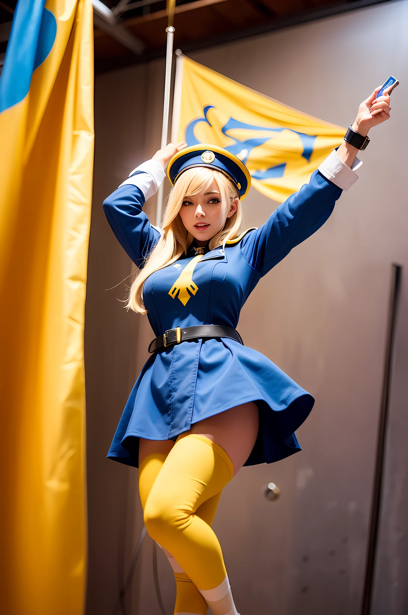 Nami de one piece con traje de superheroe 