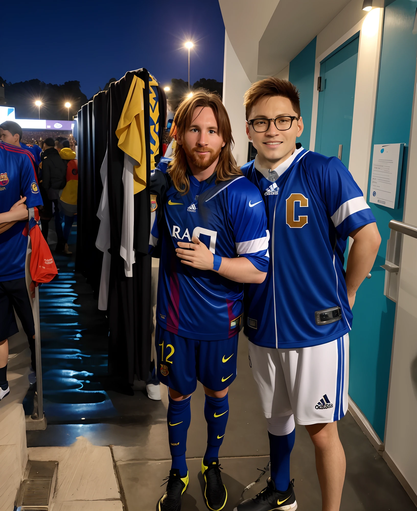 Photo with Messi