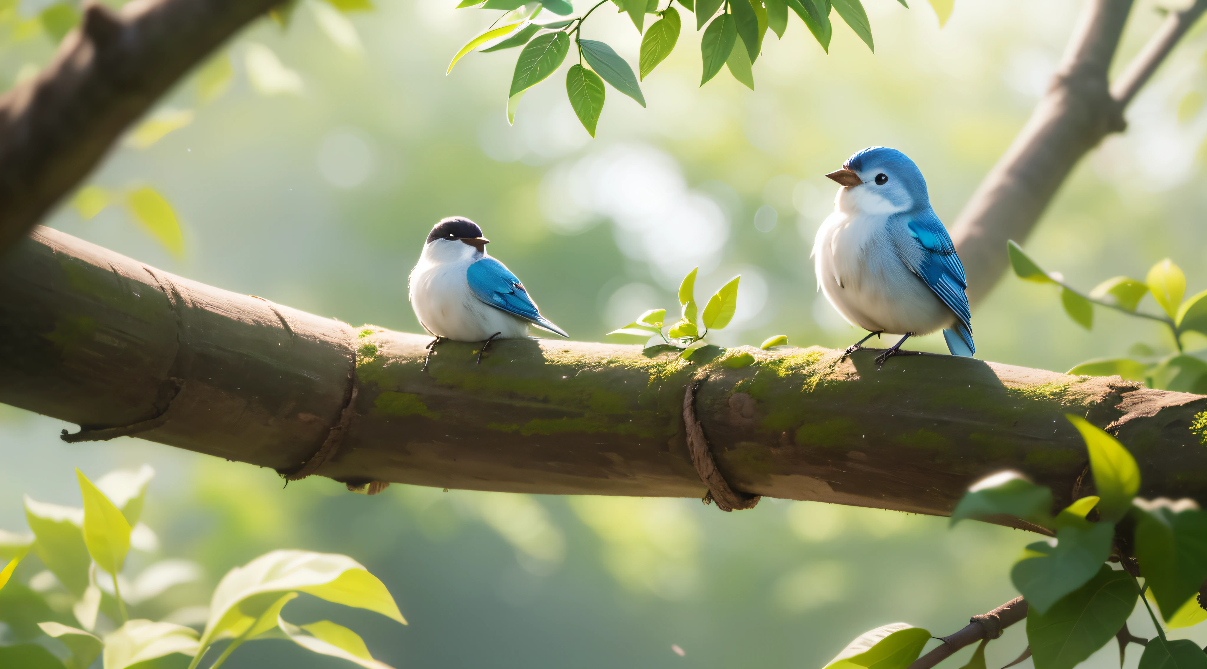 This little bird is also a singer with a wonderful voice。Its chirping sound is crisp and pleasant,Awaken nature every morning with its beautiful singing。Its singing is full of energy and joy,Eliciting a response from other birds,Together form a beautiful harmony。
