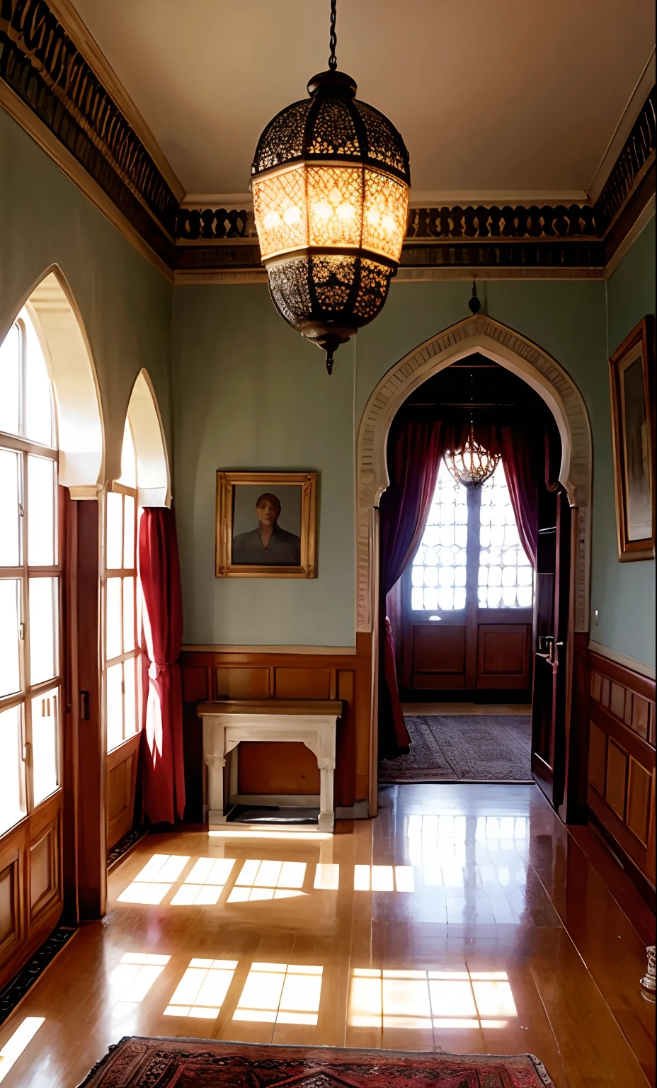 Moroccan castle interior luxury architecture