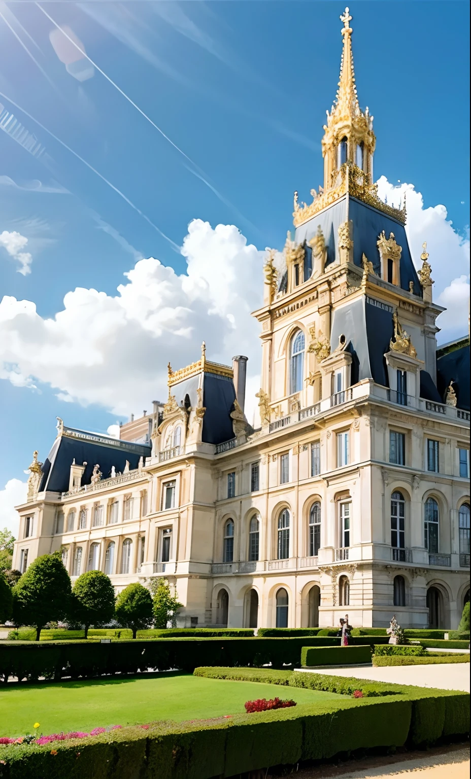 Versailles castle exterior