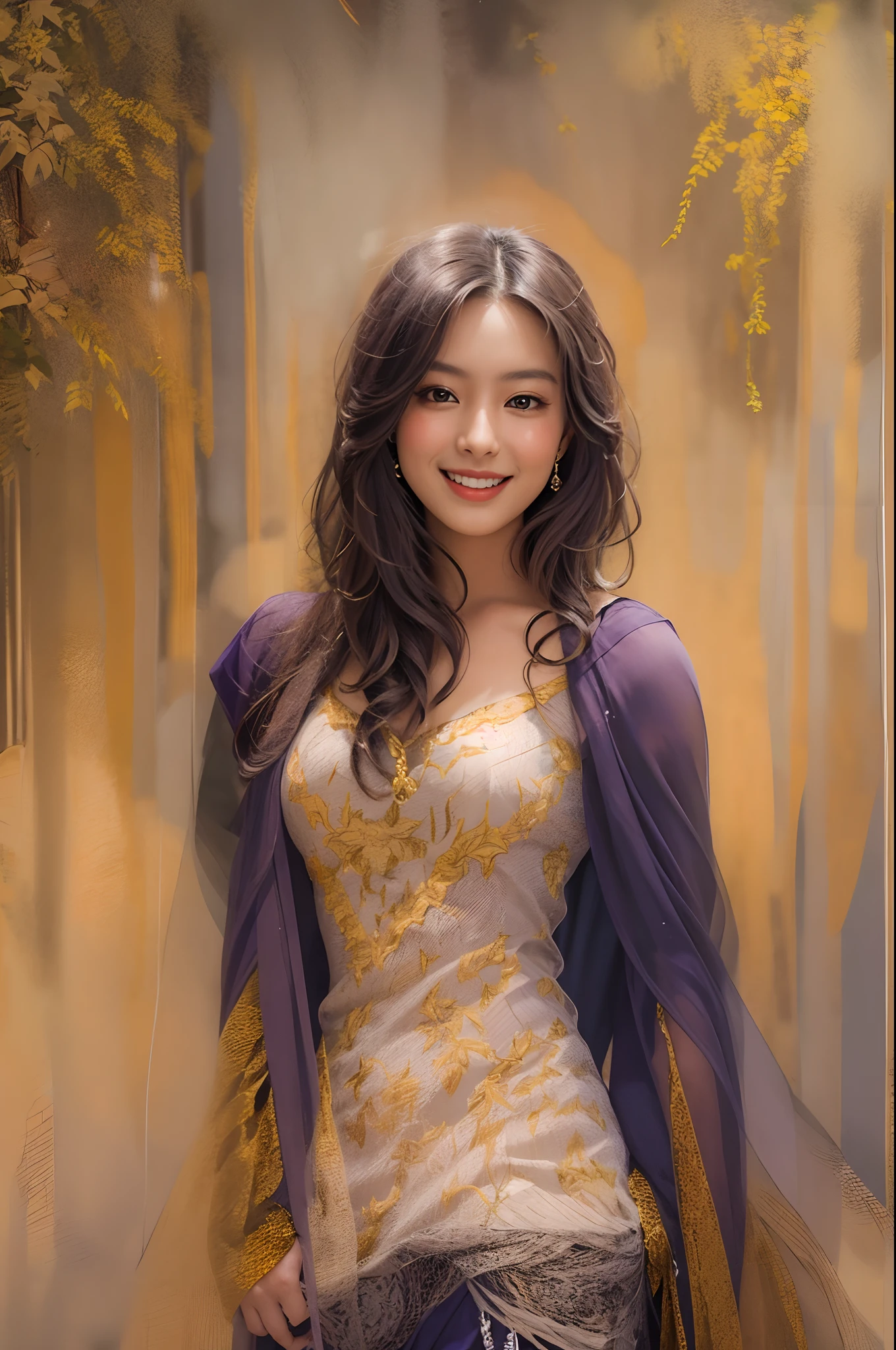 "Stunning portrait of a beautiful girl with captivating features and radiant smile."