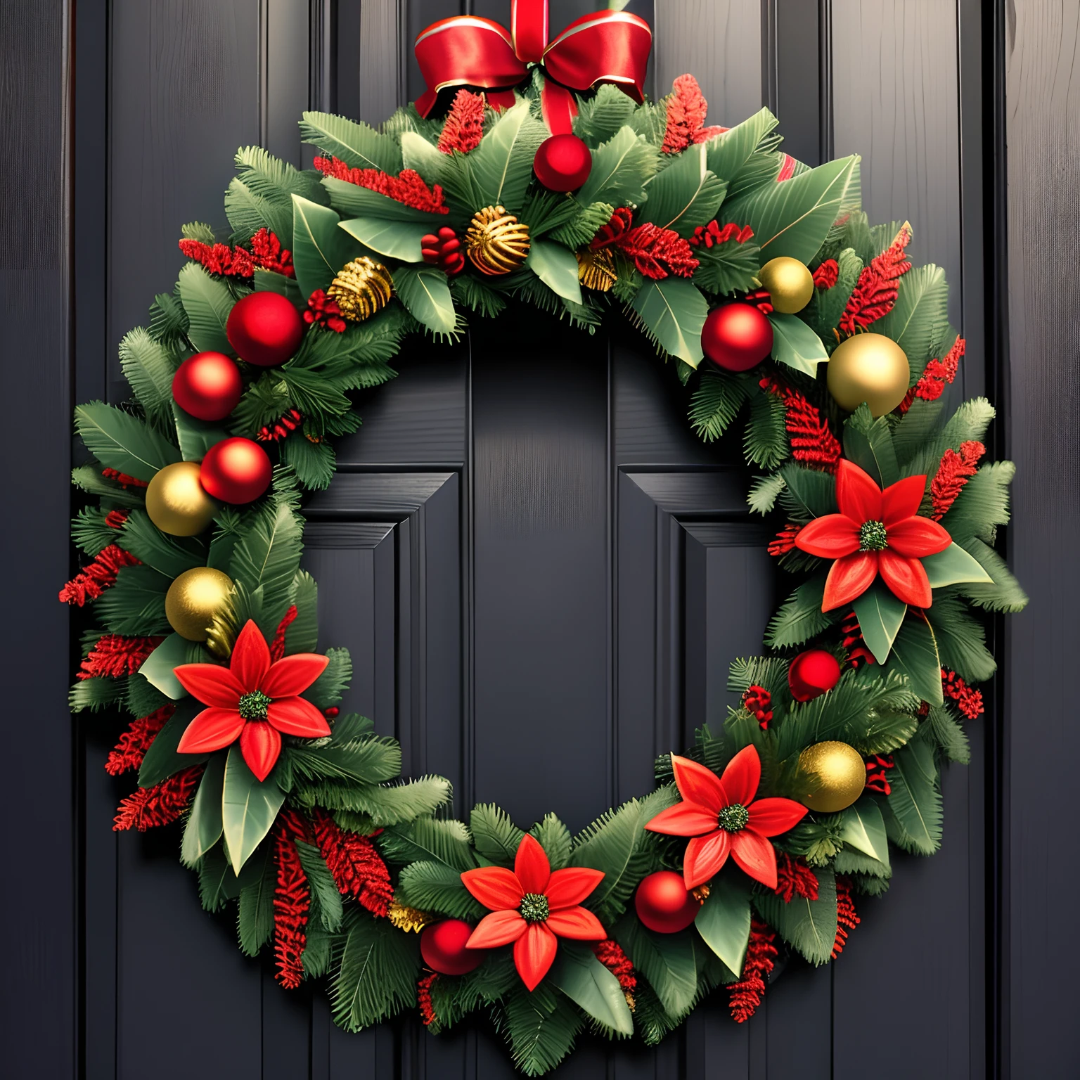 Christmas wreath，wreath