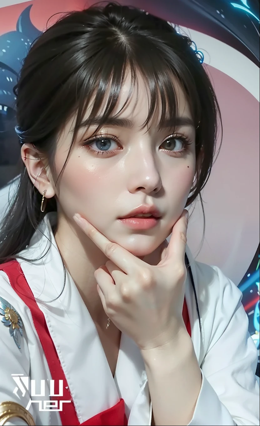 a close up of a woman with white hair and a white mask, beautiful character painting, guweiz, artwork in the style of guweiz, white haired deity, by Yang J, epic exquisite character art, stunning character art, by Fan Qi, by Wuzhun Shifan, guweiz on pixiv artstation