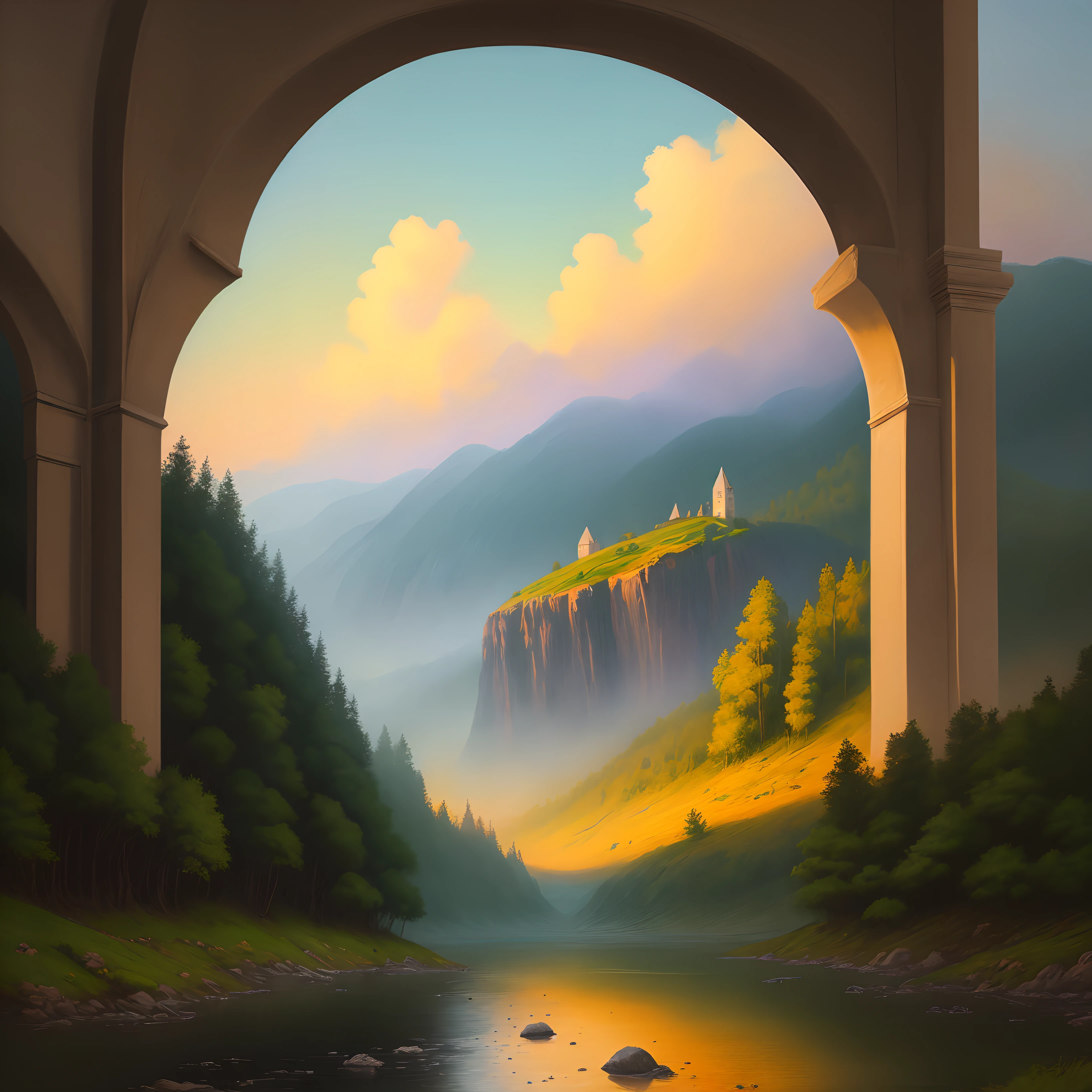 Landscape painting