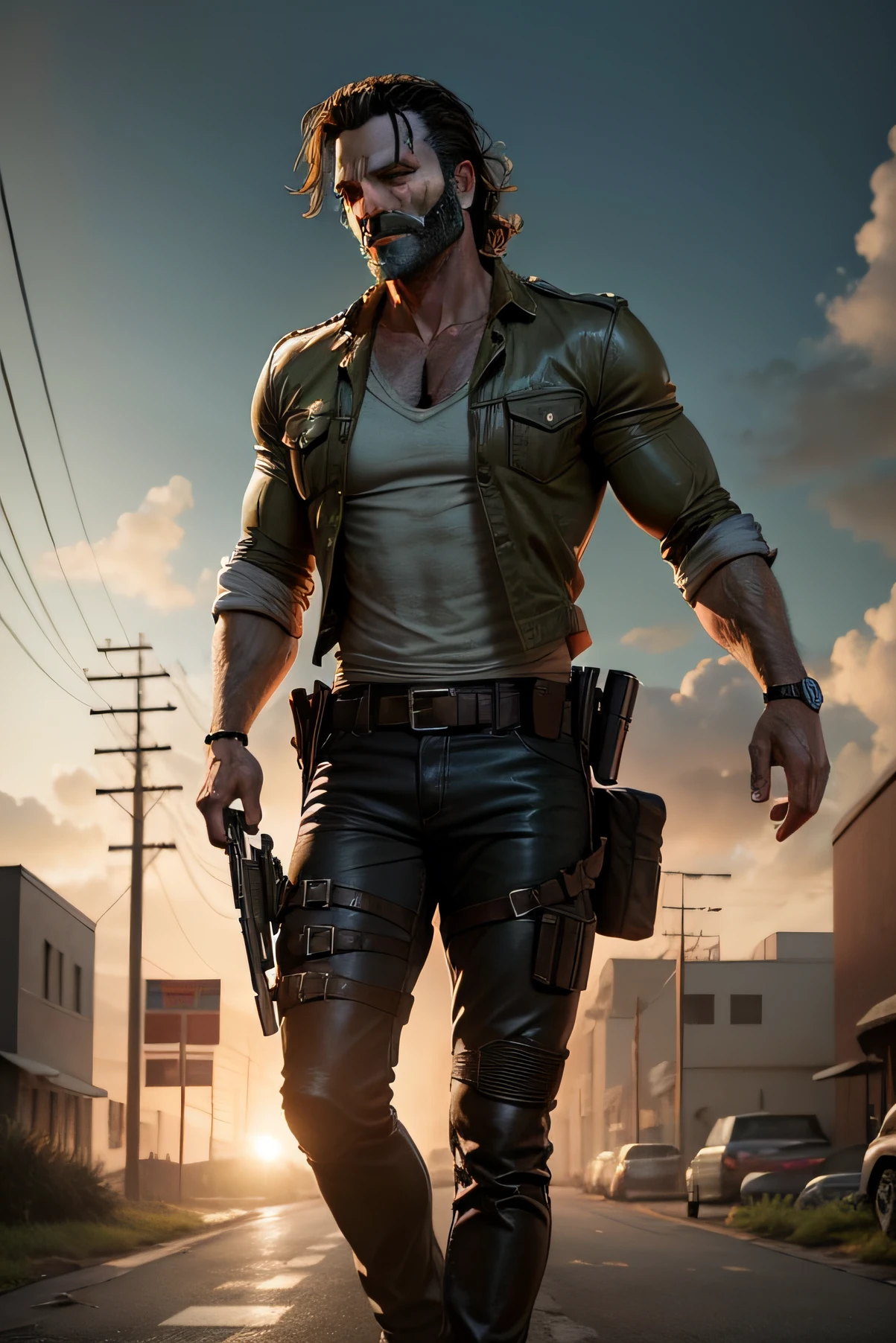 Rick Grimes on steroids