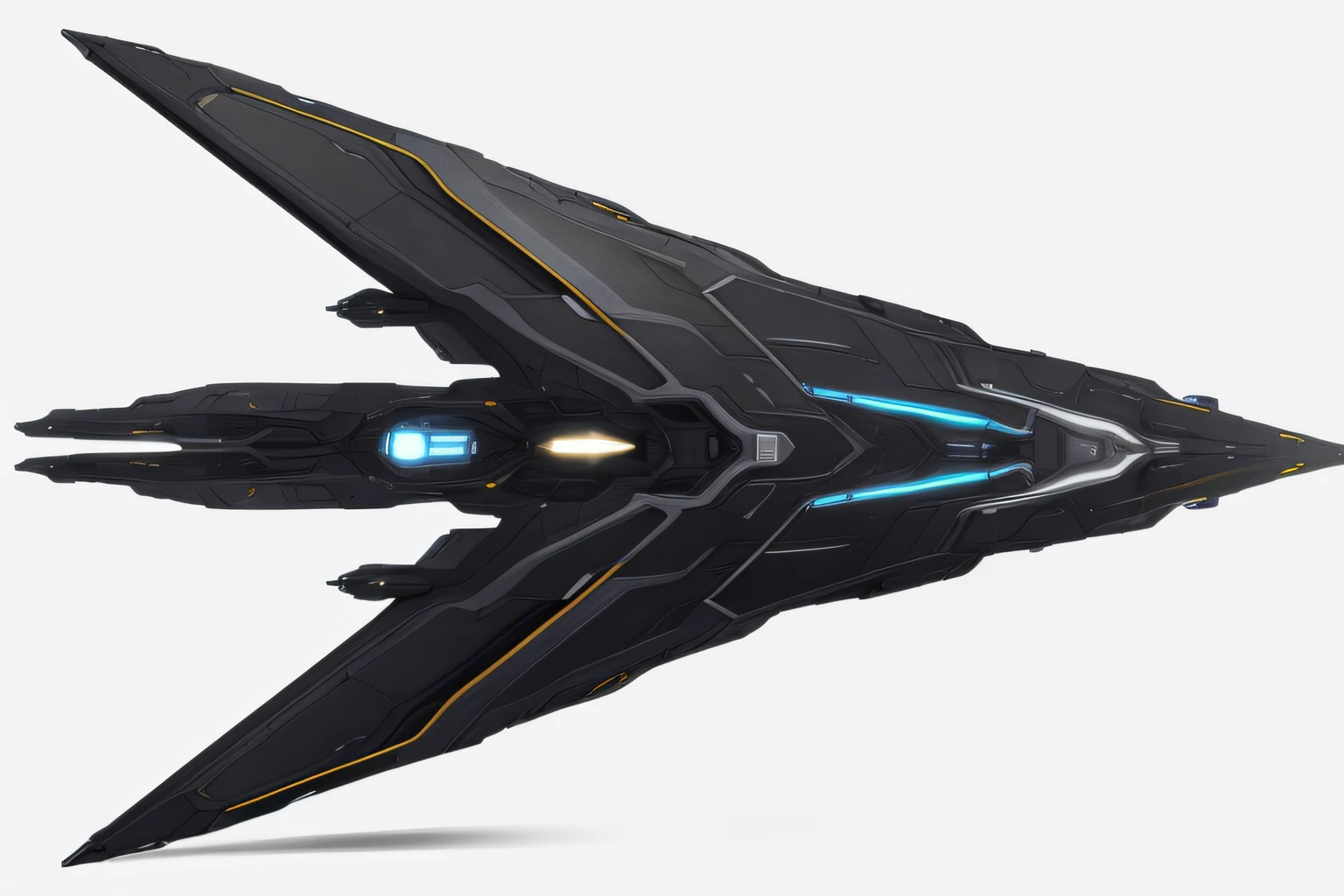 Spaceship, Stellaris Graphics, Silver and Black color themed, create variant,