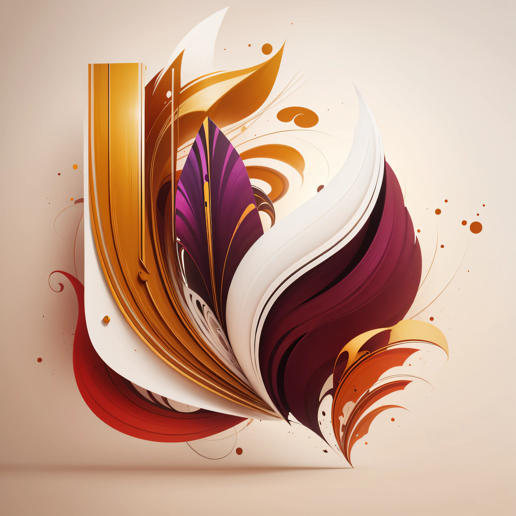 uma bela pintura abstrata