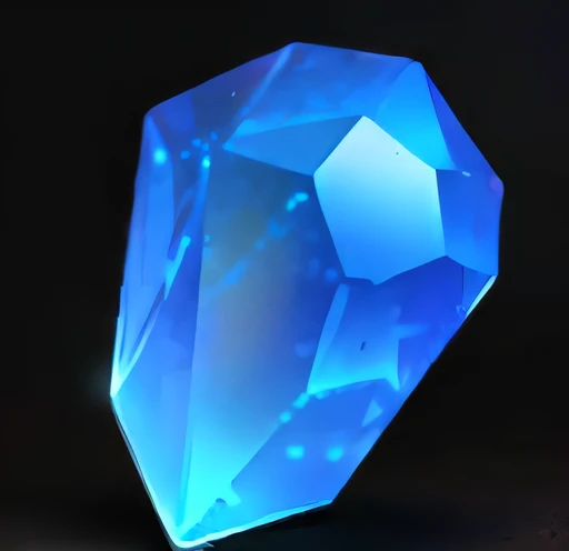 Pure blue-blue crystals,Gold crystal clear game icons