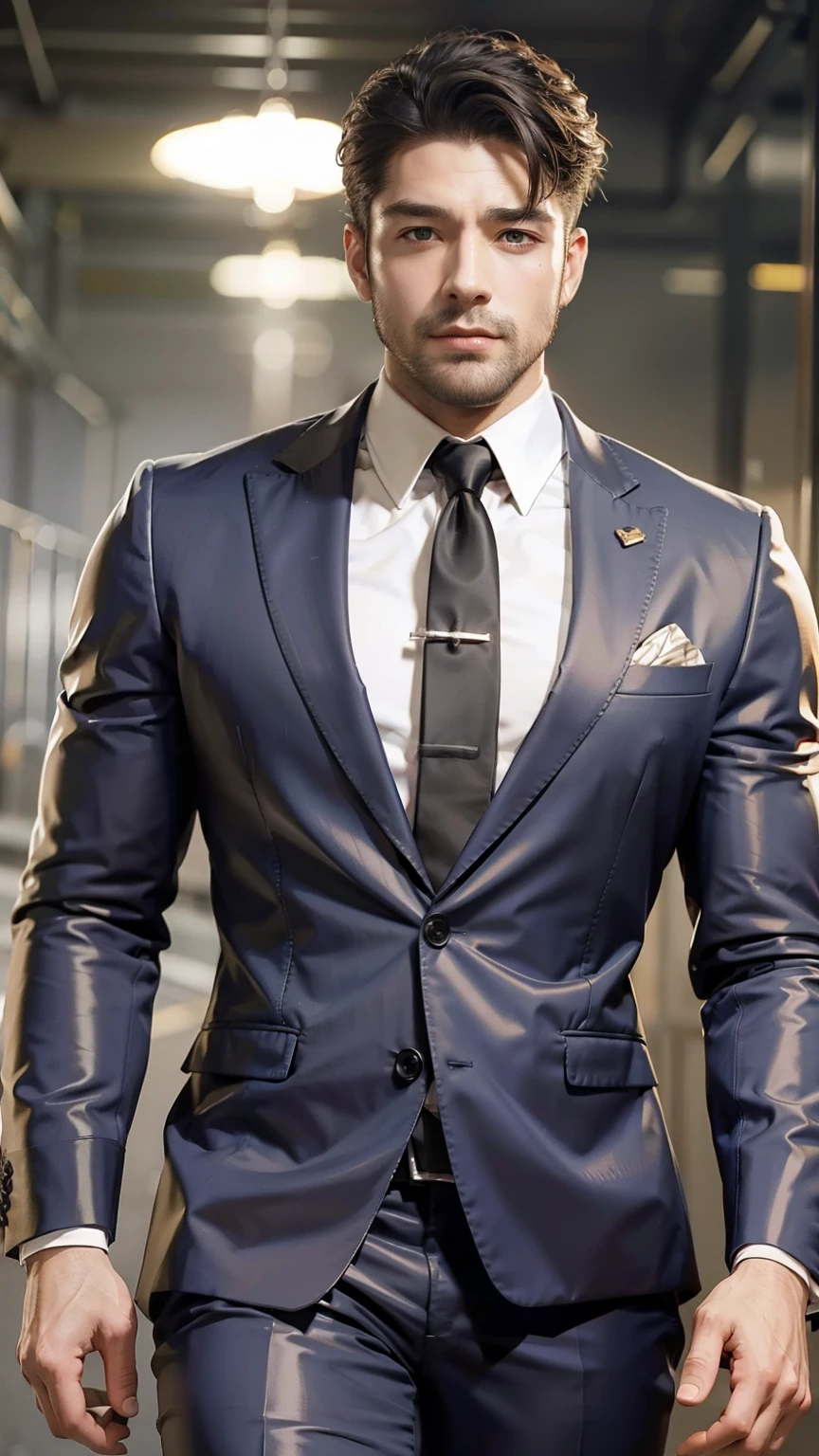 Shiny suit daddy ,muscle ,1men,handsome