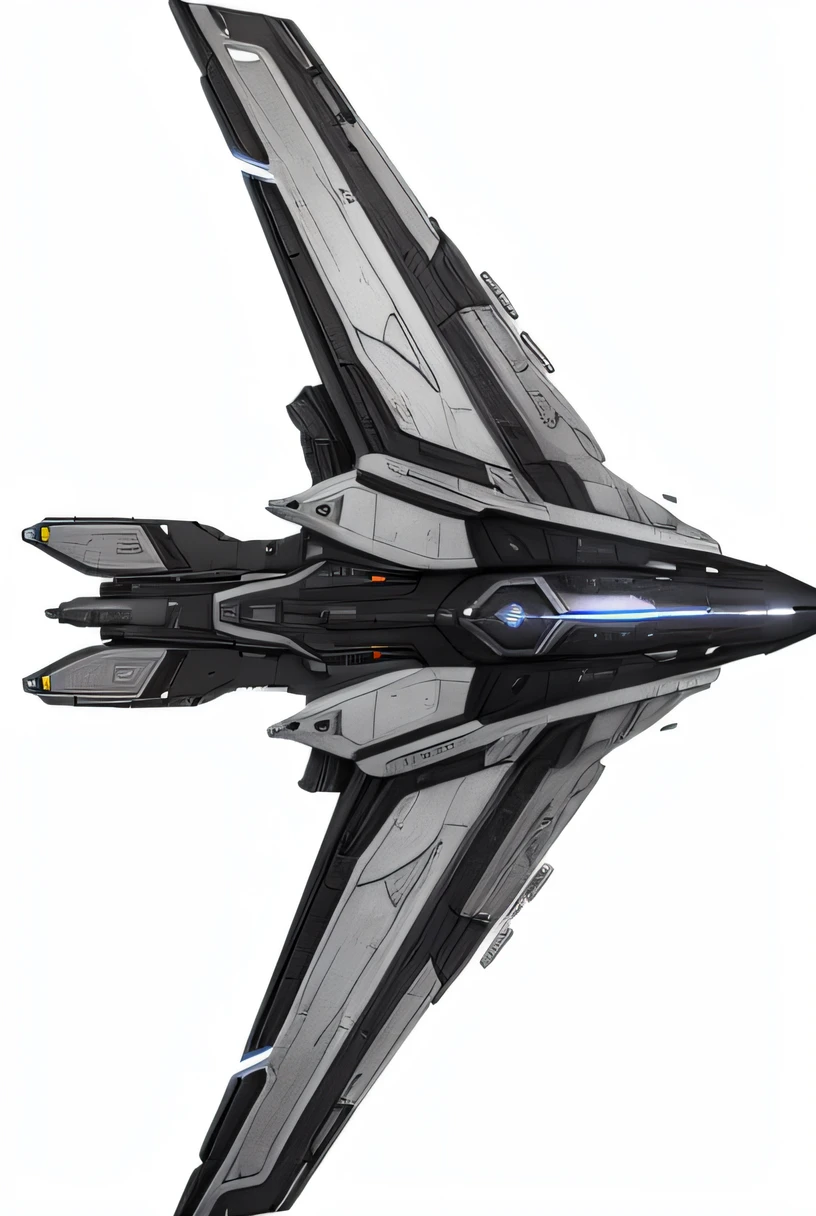 Spaceship, Stellaris Graphics, Silver and Black color themed, create variant,