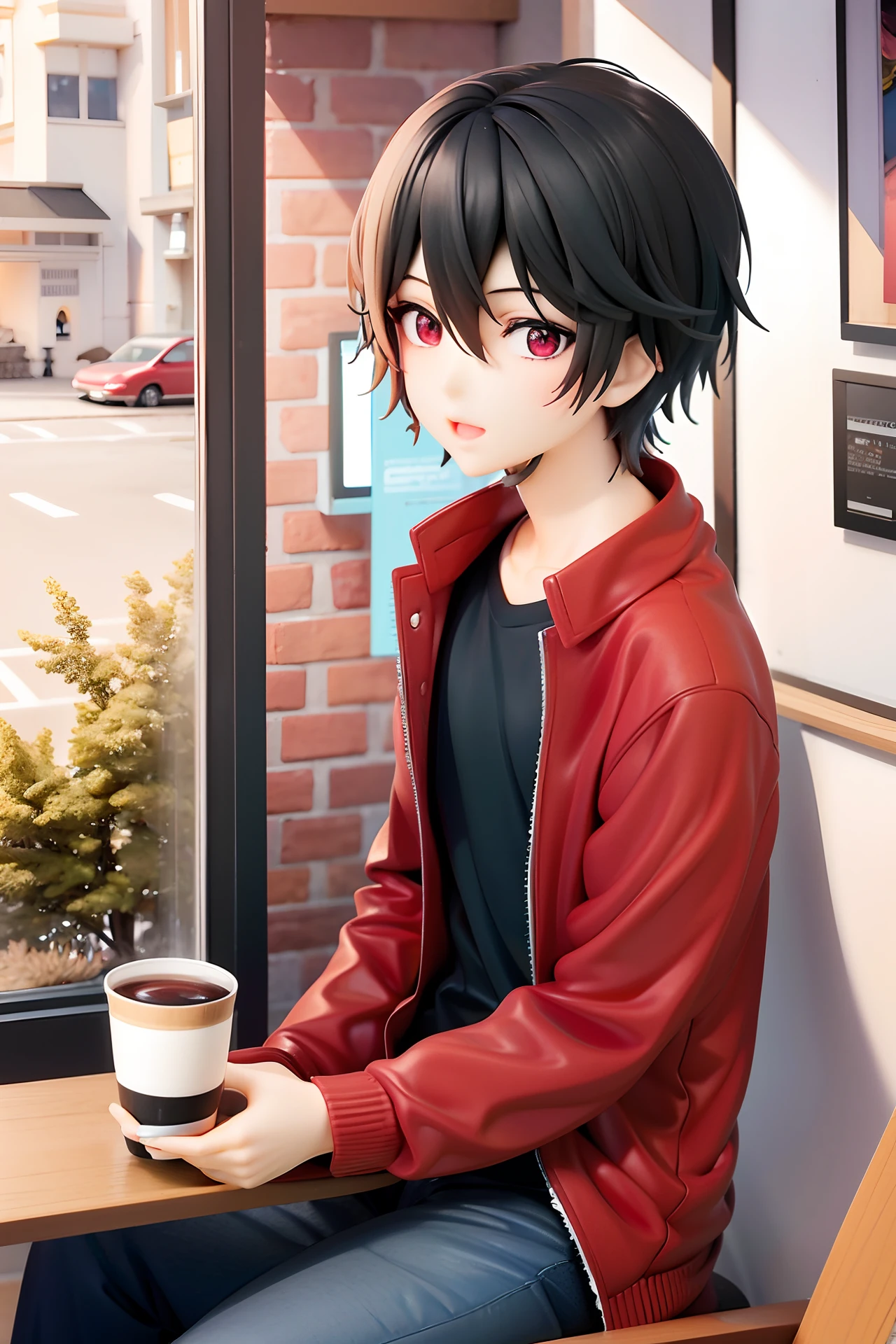 unified 8k wallpaper, super detailed, beautiful and aesthetic, beautiful, masterpiece, best quality, raw, masterpiece, super fine photo, best quality, super high resolution, photorealistic realism, full-body portrait, chibi, anime, black background