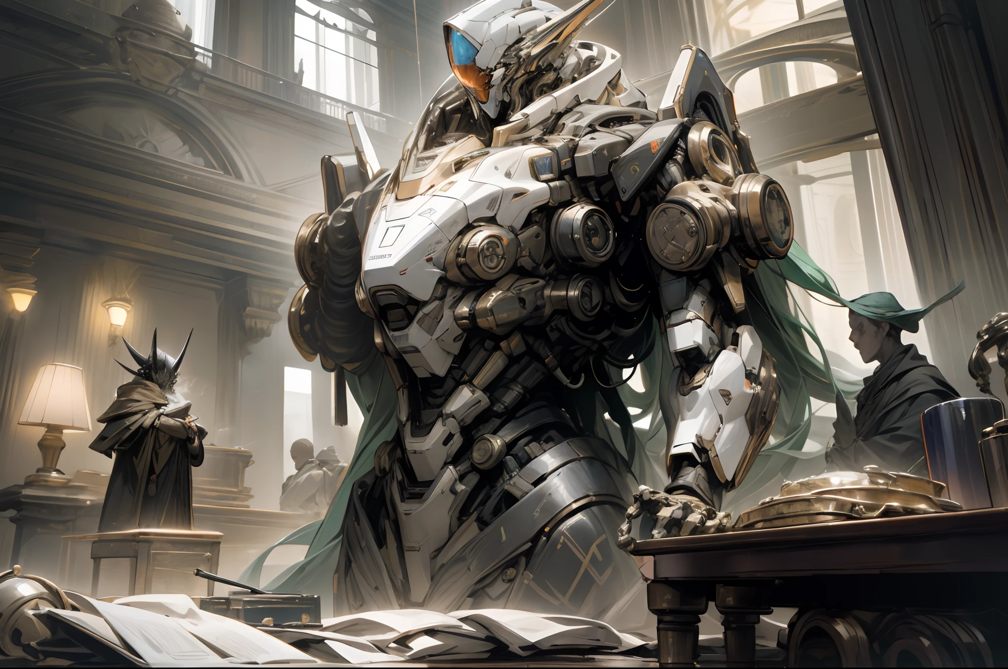 / imagine prompt: modelagem 3d, Roboto, parametric interior design, neo barroco, iluminado pelo sol, large wick machine figure, estilo realista, not human, detalhes intrincados, cores vivas --v 5.2 --q 5 --ar 2:3 --s 100, Aztec Empire, fotopintura, autochrome lumiere, alien, /