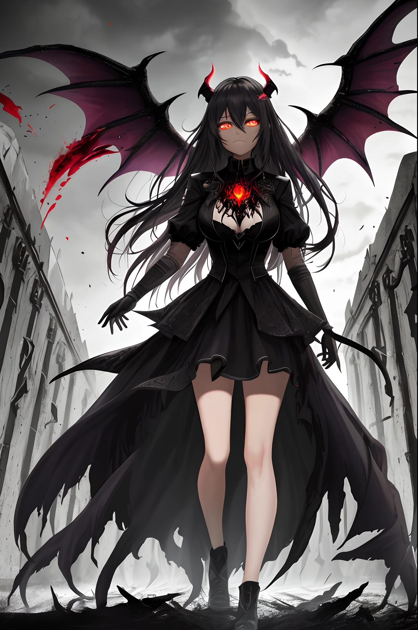 (Dark skin), (devil horns), Large breasts,
The temptation of immortality occupied my mind
reprimand
Knee weakness, Summoning power
confusion
I am the storm that is coming
Provoke black clouds in isolation
I am a recycler who bears my name
Born in flames, I am blessed
My family crest is the demon of death
deserted, I was awakened
Darkness and the divine Phoenix Ashes
The pain that ensues
Fate chases time
Inheritance nightmare, Surrounded by fate
Can't escape
Continue walking on the route between the lights
wrong
Walk through the empty hall,I won't go over 5R
Truth in the eyes of embers
We always fight in fire and ice
Two souls were once lost, Now they remember
I am the storm that is coming
Provoke black clouds and isolation
I am a recycler who bears my name
Born in flames, I am blessed
My family crest is the demon of death
deserted, I was awakened
Darkness and the divine Phoenix Ashes
The pain that ensues
Fate chases time
Disappear into the night
The shadow of loss left behind
Obsession is tugging at me
decline, I will take what belongs to me
Lurk in the shadows under the night
Bloody spinning constellations
Dancing in the graves of those standing at my feet
The dream of the Black Throne I keep repeating
Dark ruins, Summoned from the ashes
The puppeteers gathered all the masses
cable, Distorted thoughts when the blade hits
You want that power? Then try and accept it
Outside the tree
fire
smash
Bloodline yearning
Dark thoughts embrace
Crimson delight
Be your hazy heart
Cure or destroy?
Bury the light deep in your heart
spurn, Didn't go home
We burn chaos in the wind
Drift alone in the ocean