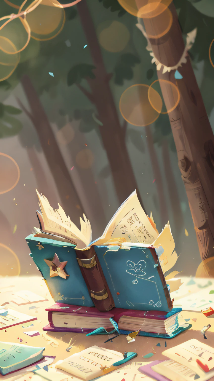 A worn-out book,Shabby,Incomplete,Clear focus, (tmasterpiece:1.2) (realisticlying:1.2) (Bokeh) (best qualtiy)(complexdetails) (8K)(Sharp focus)