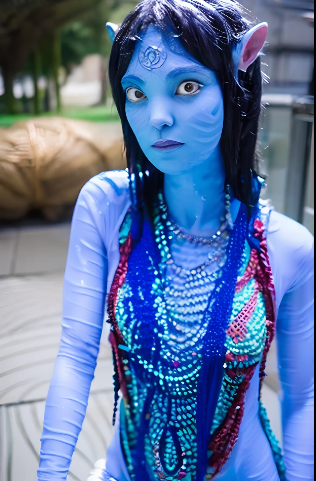 Non-binary Na’vi character from Avatar the way of water