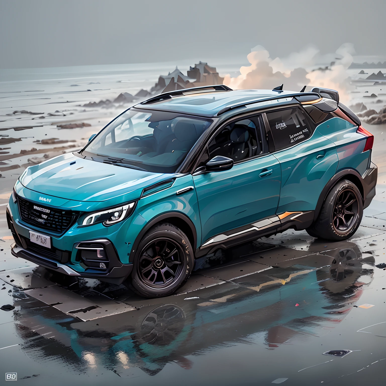 graph design, design plano, 2024 new peugeot 3008, azul marinho , respingos de aquarela, limpo altamente detalhada, obra-prima fotorrealista, fotografia profissional, carro realista, carro com hiragana na porta,fundo abstrato de aquarela, isometric, vetor de cor vibrante, foco nítido, Volumetric mist, 8k UHD, DSLR,cmos Canon 5D Mark IV,alta qualidade, grain of film, Fujifilm XT3
Waiting to get started